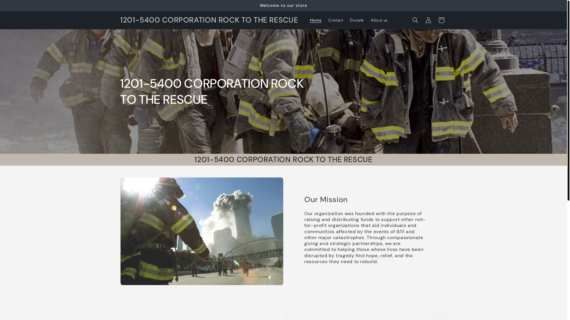 website screenshot of https://rocktotherescue.online/