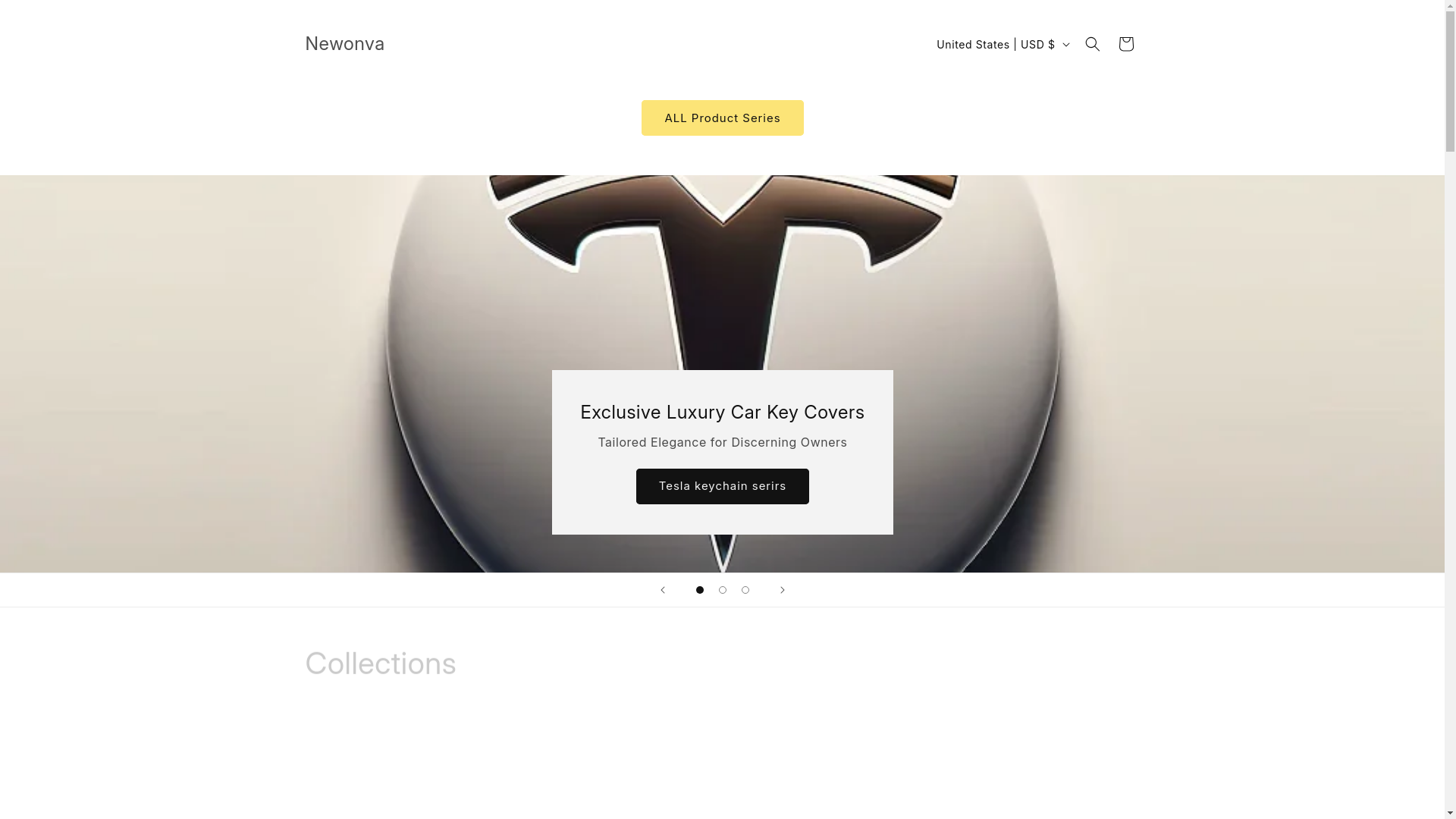website screenshot of https://newonva.com/