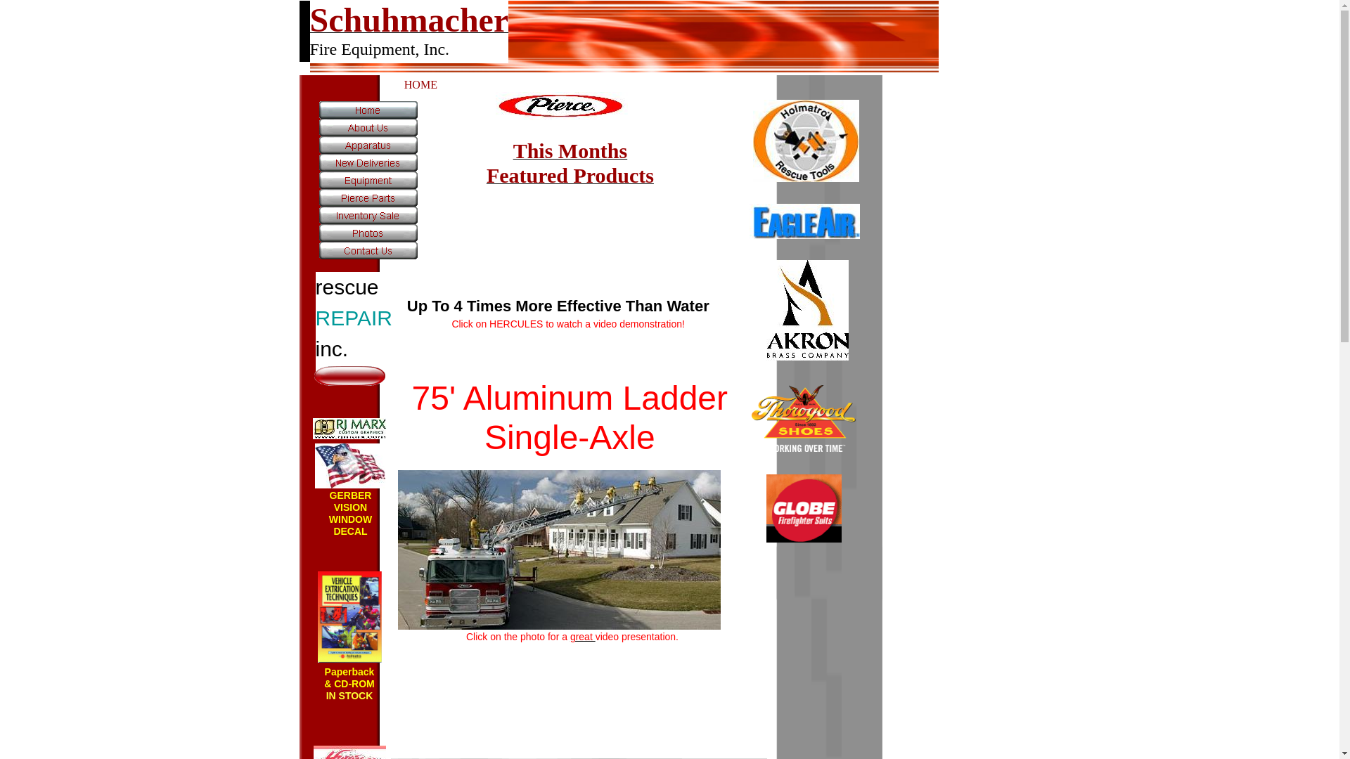 website screenshot of https://schuhmacherfire.pages.dev/
