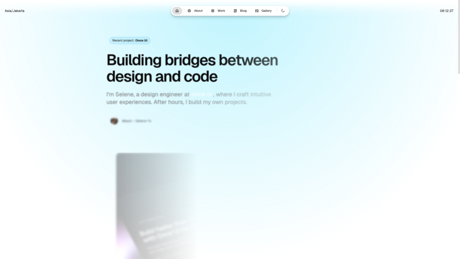 website screenshot of https://canhadi.surf/