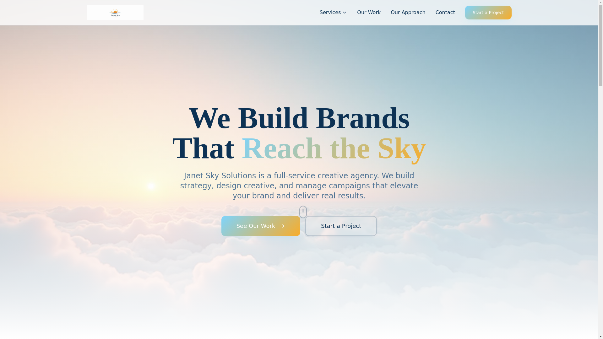 website screenshot of https://janetskysolutions.us/