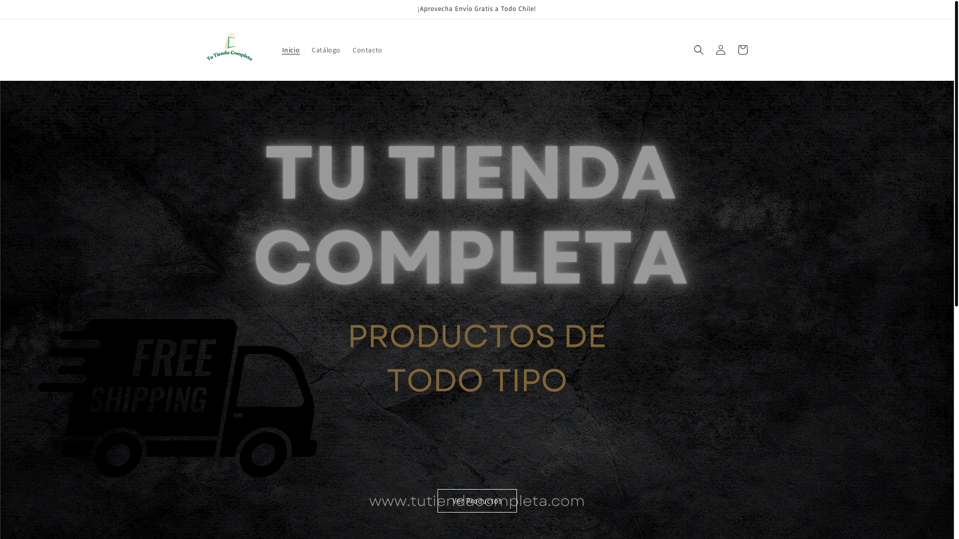 website screenshot of https://tutiendacompleta.store/