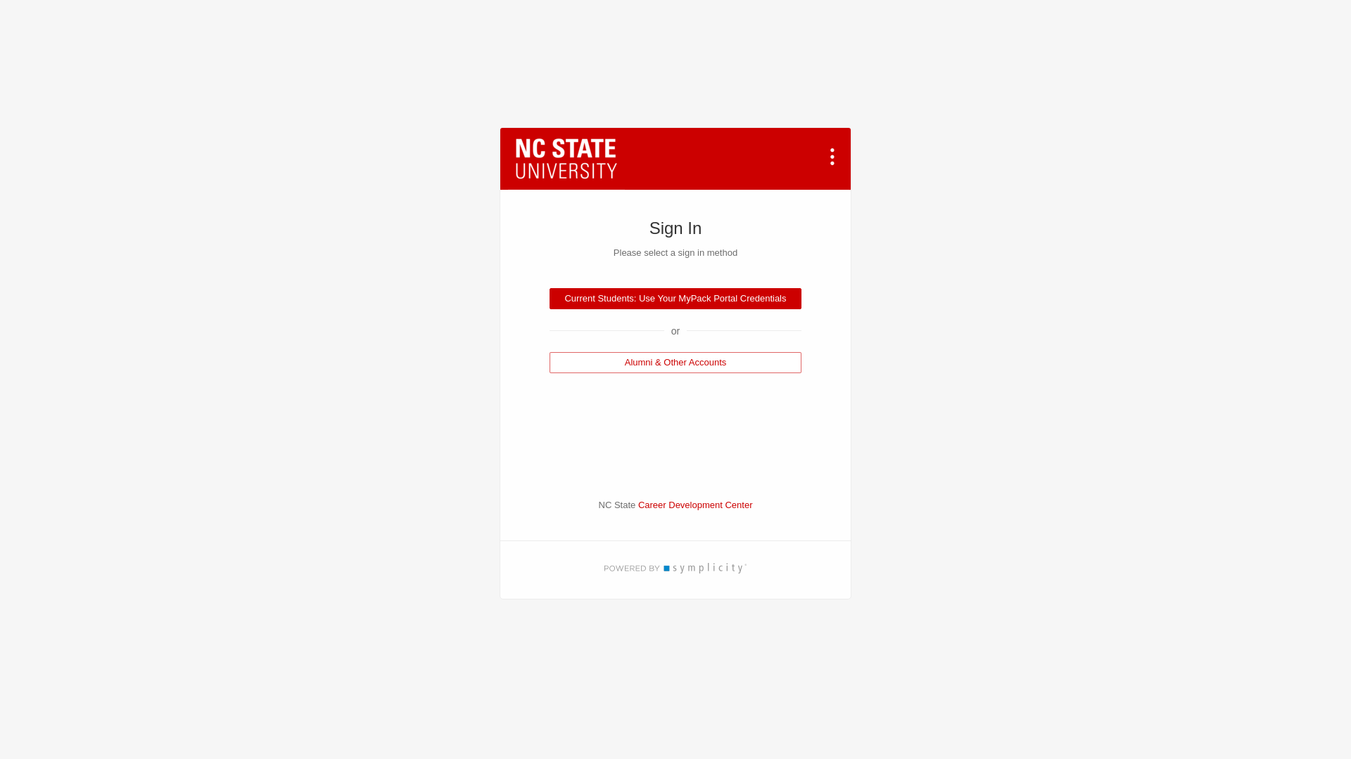 website screenshot of https://ncsu-csm.symplicity.com/students/app/resources/pathways/details/6963f4f85e4cb7d9977a143e5f724f9c