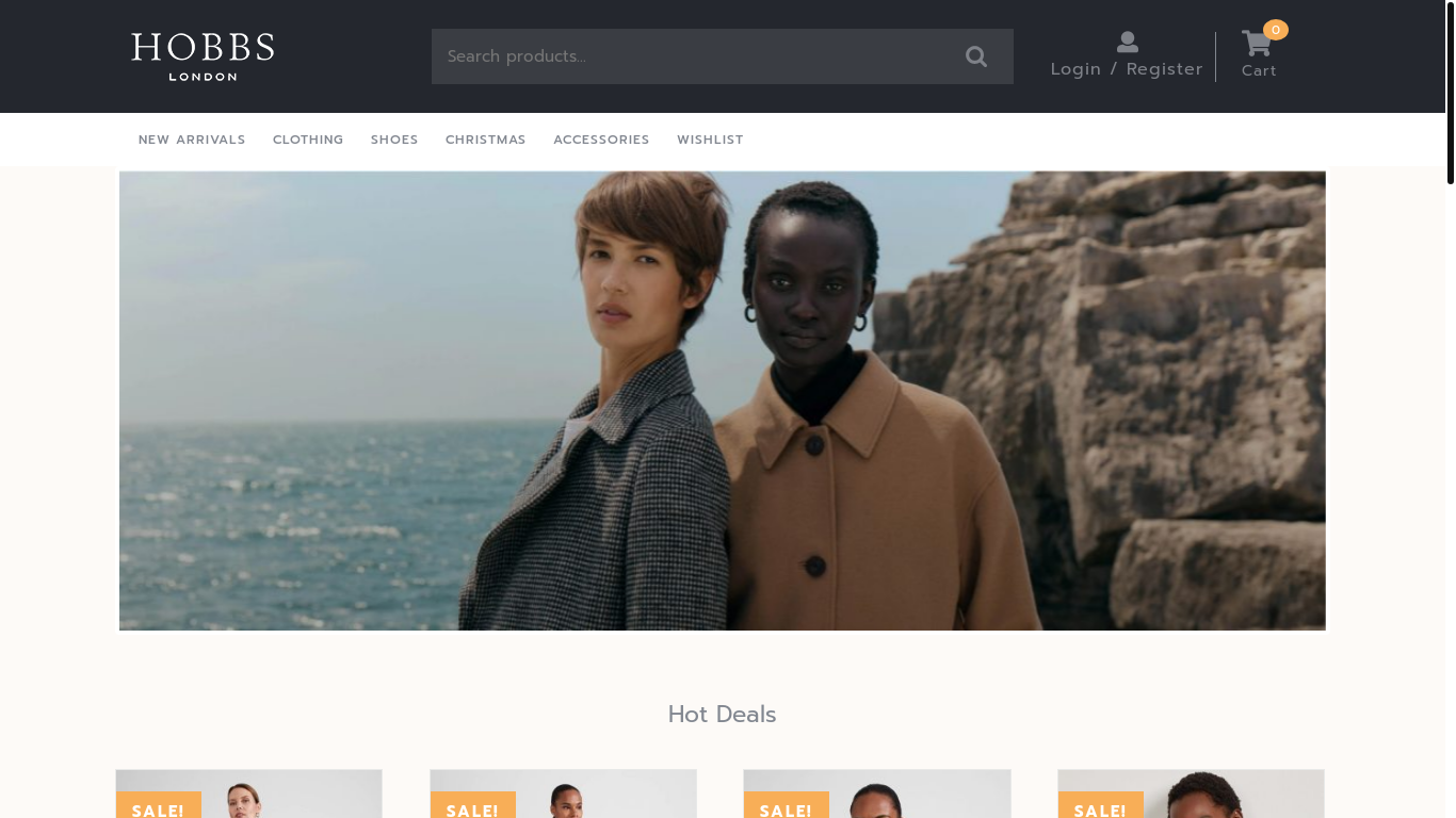 website screenshot of https://www.alannardone.shop/