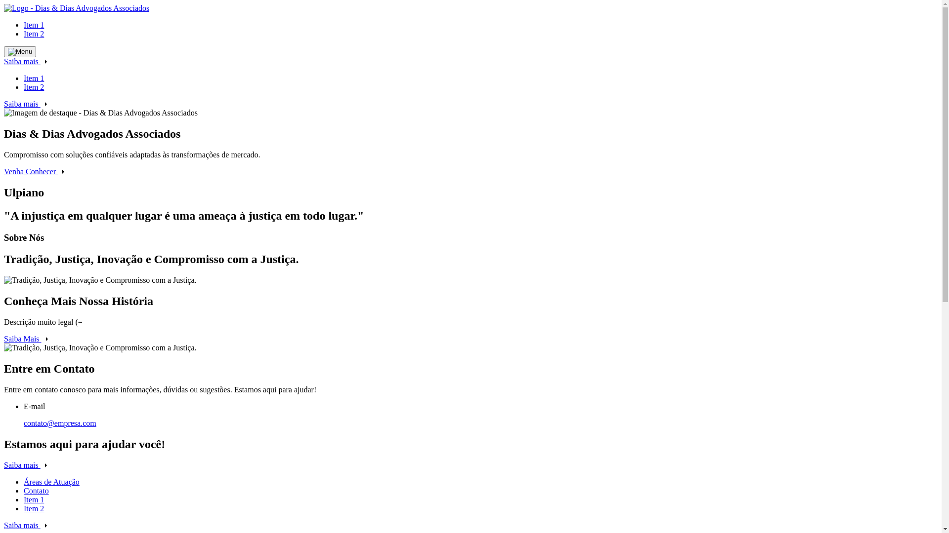 website screenshot of https://diasediasadvocaciaprevidenciaria.com/