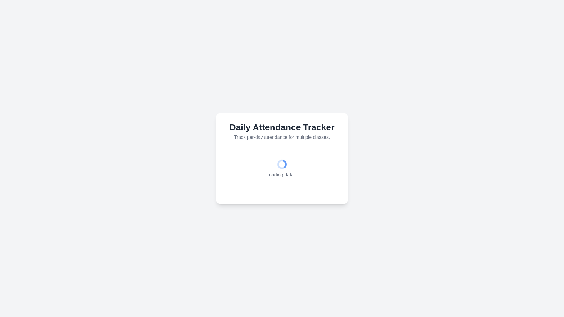 website screenshot of https://dawa-attendance.pages.dev/