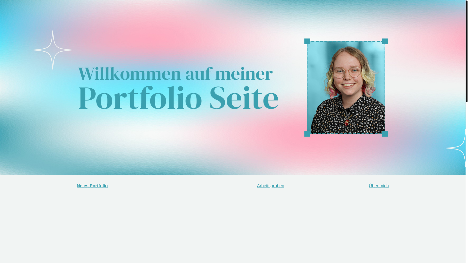 website screenshot of https://nelesportfolio.blog/