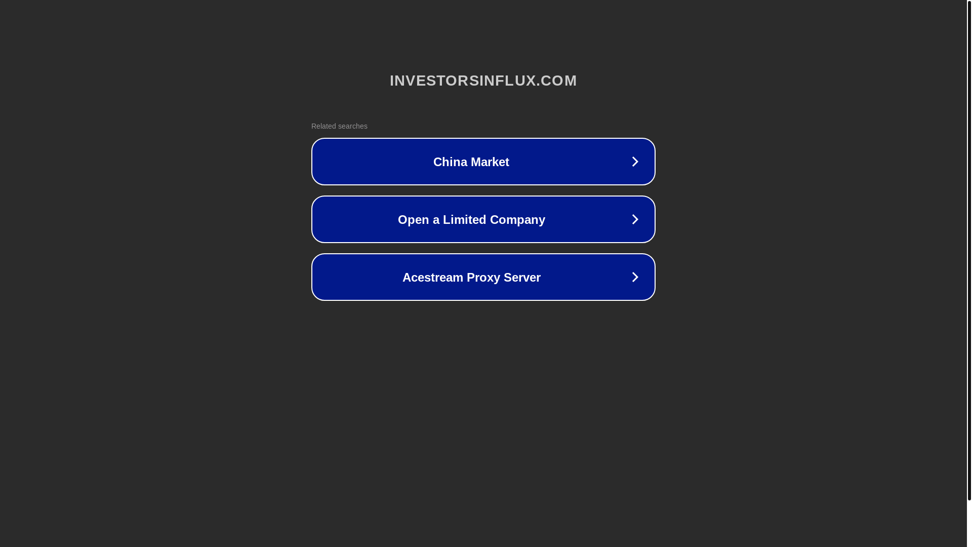 website screenshot of https://investorsinflux.com/