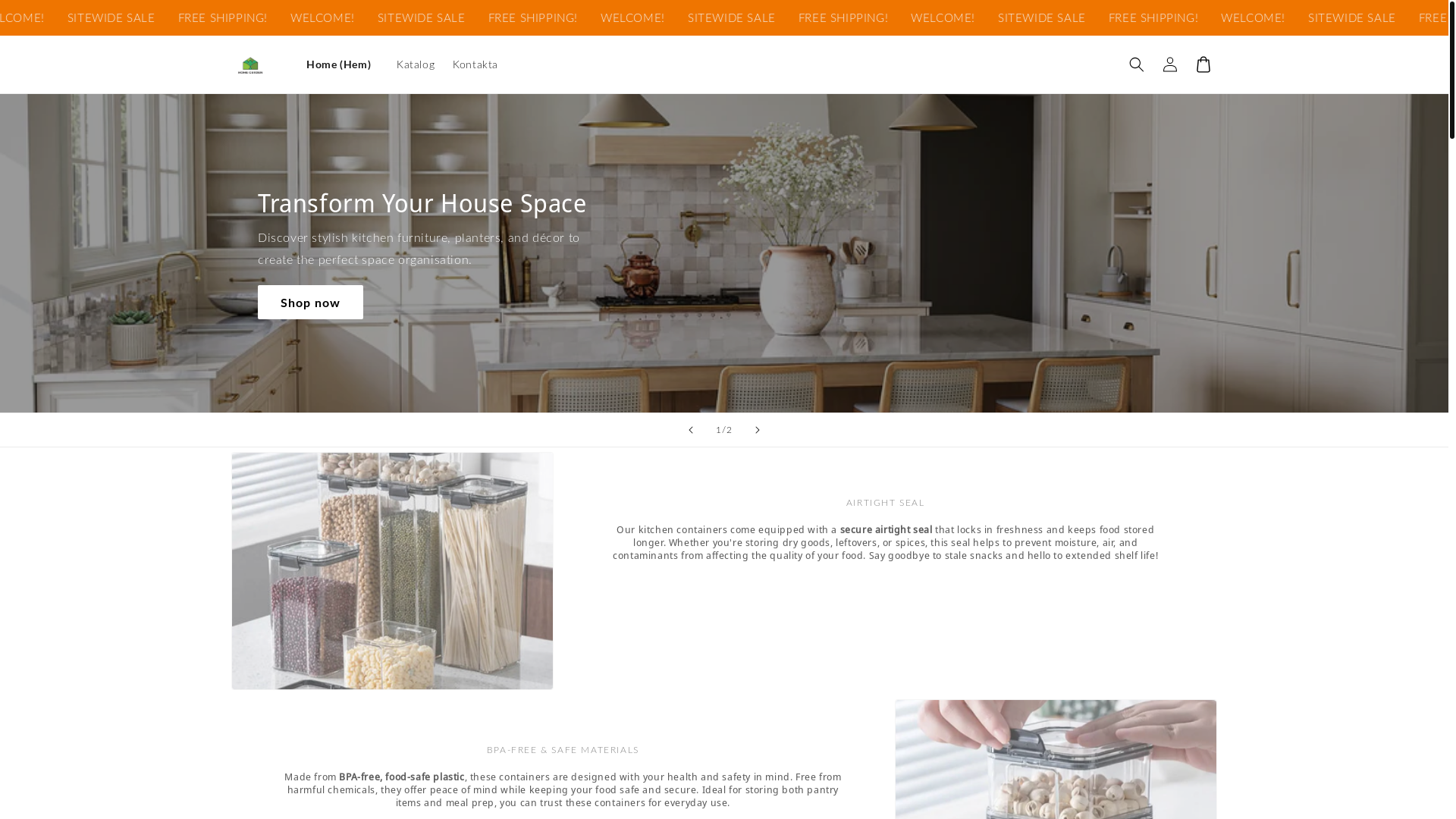 website screenshot of https://botaninest.store/