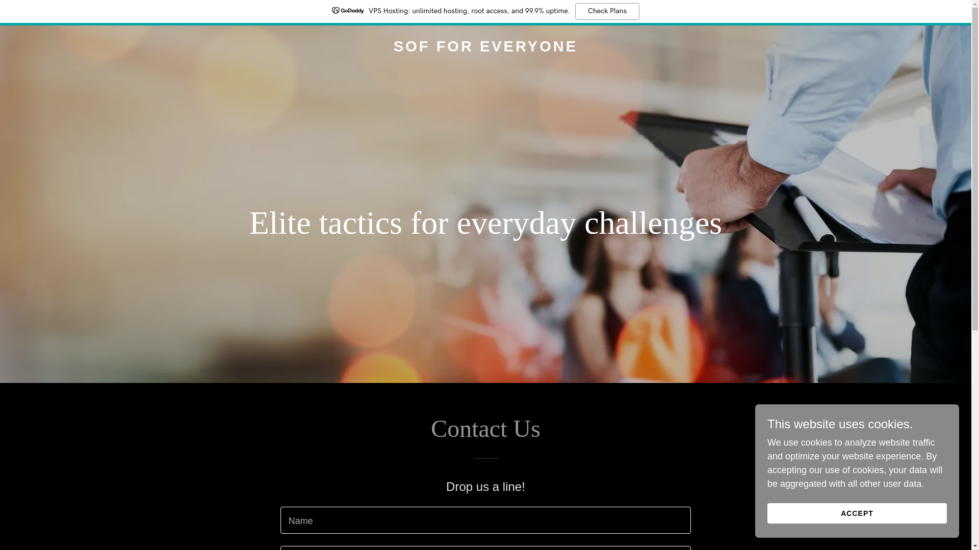 website screenshot of https://sofforeveryone.com/