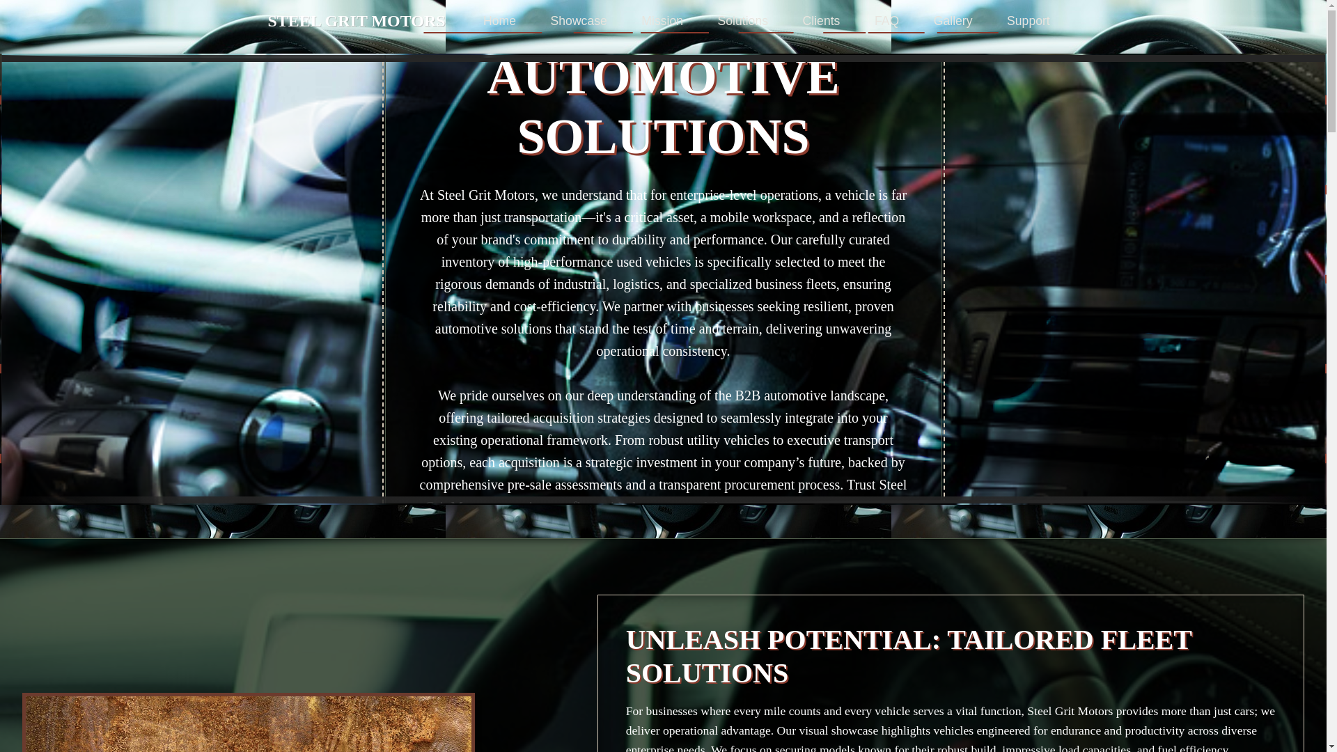 website screenshot of https://steelgritmotors.pages.dev/