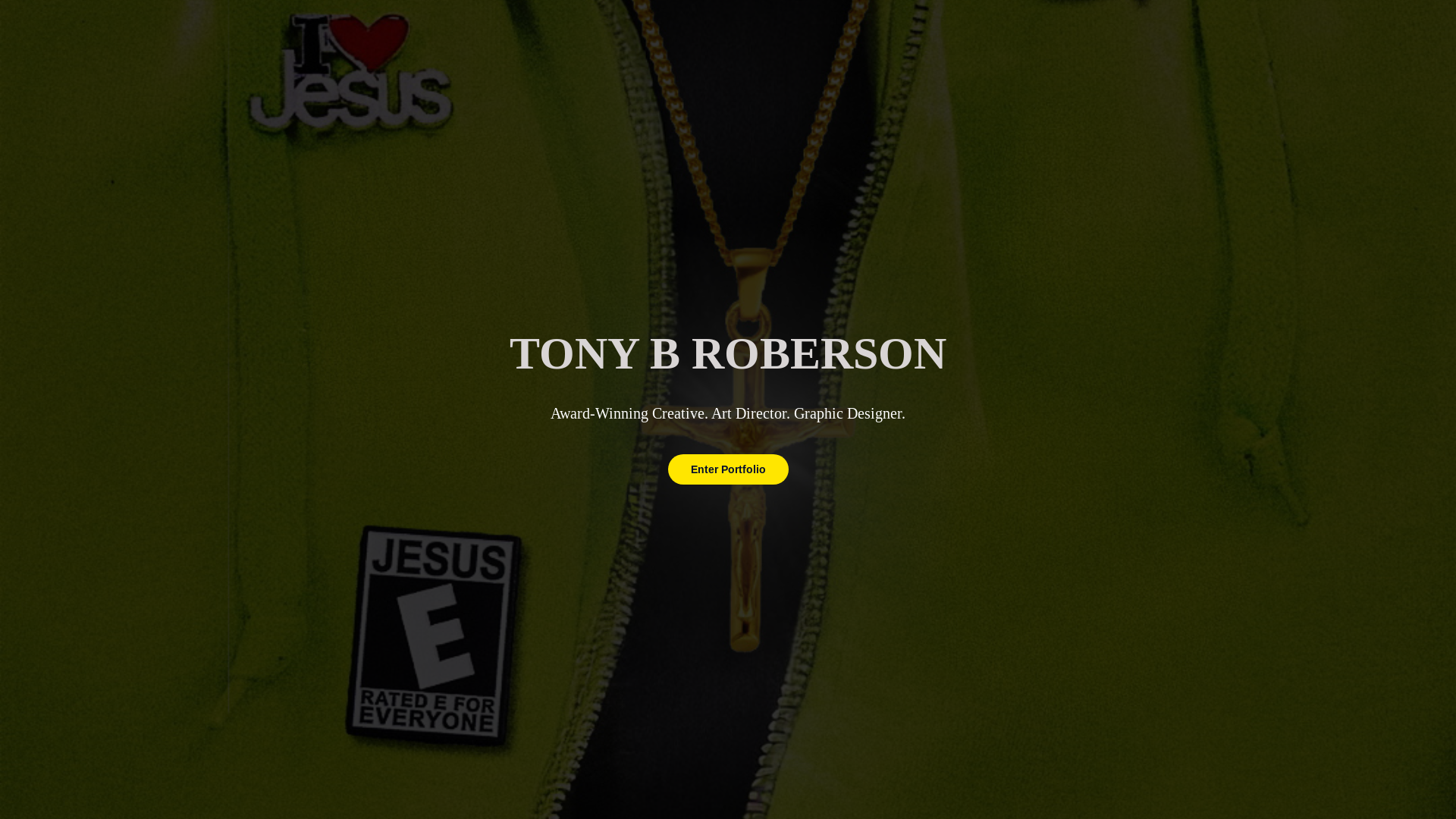 website screenshot of https://bytonybroberson.com/