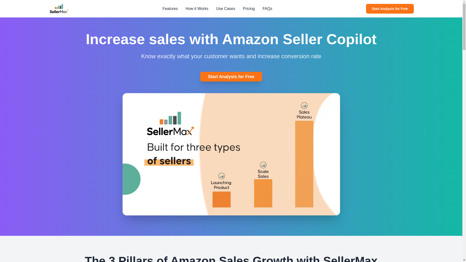 website screenshot of https://getsellermax.com/