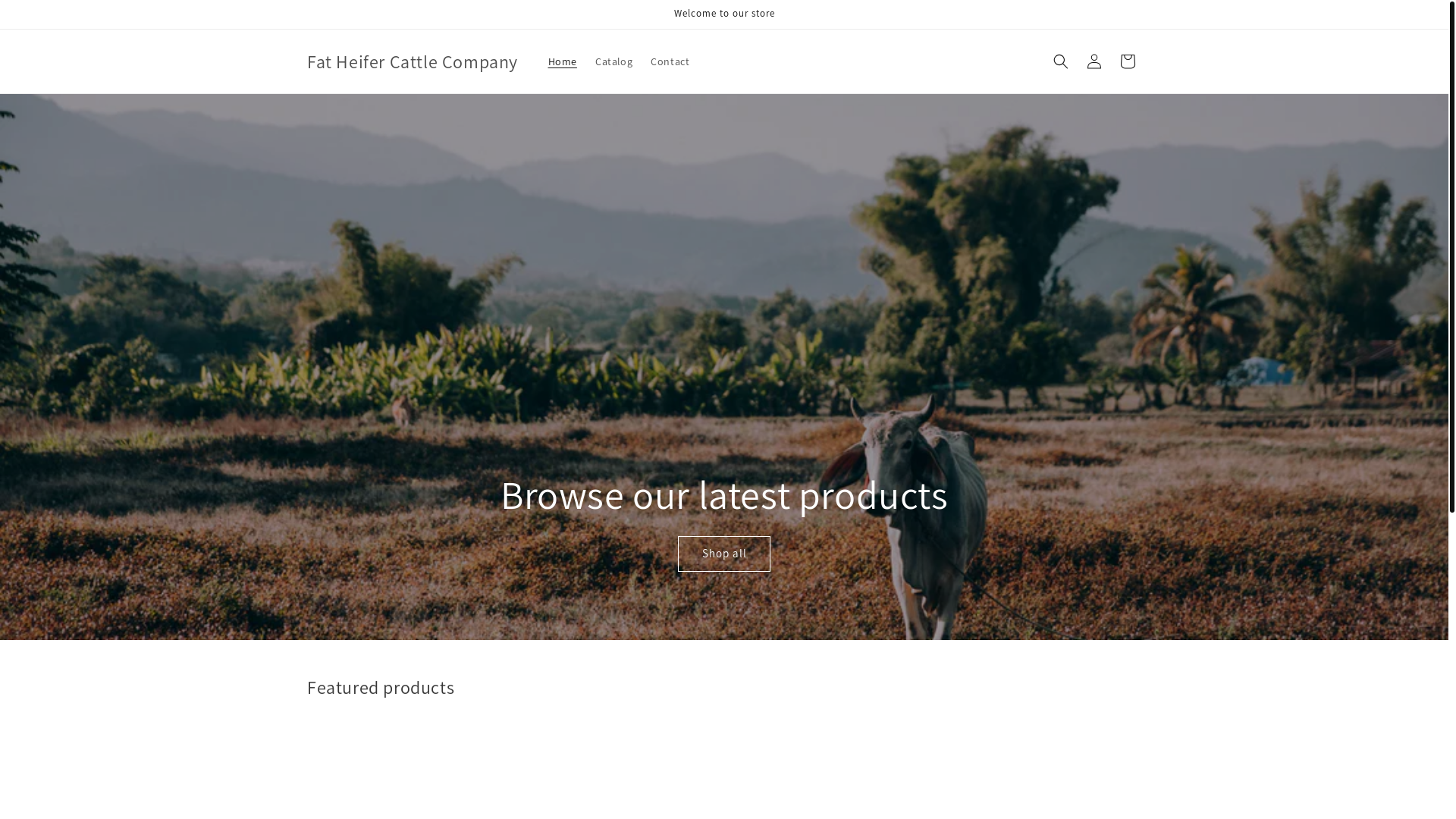 website screenshot of https://fatheifercattlecompany.com/