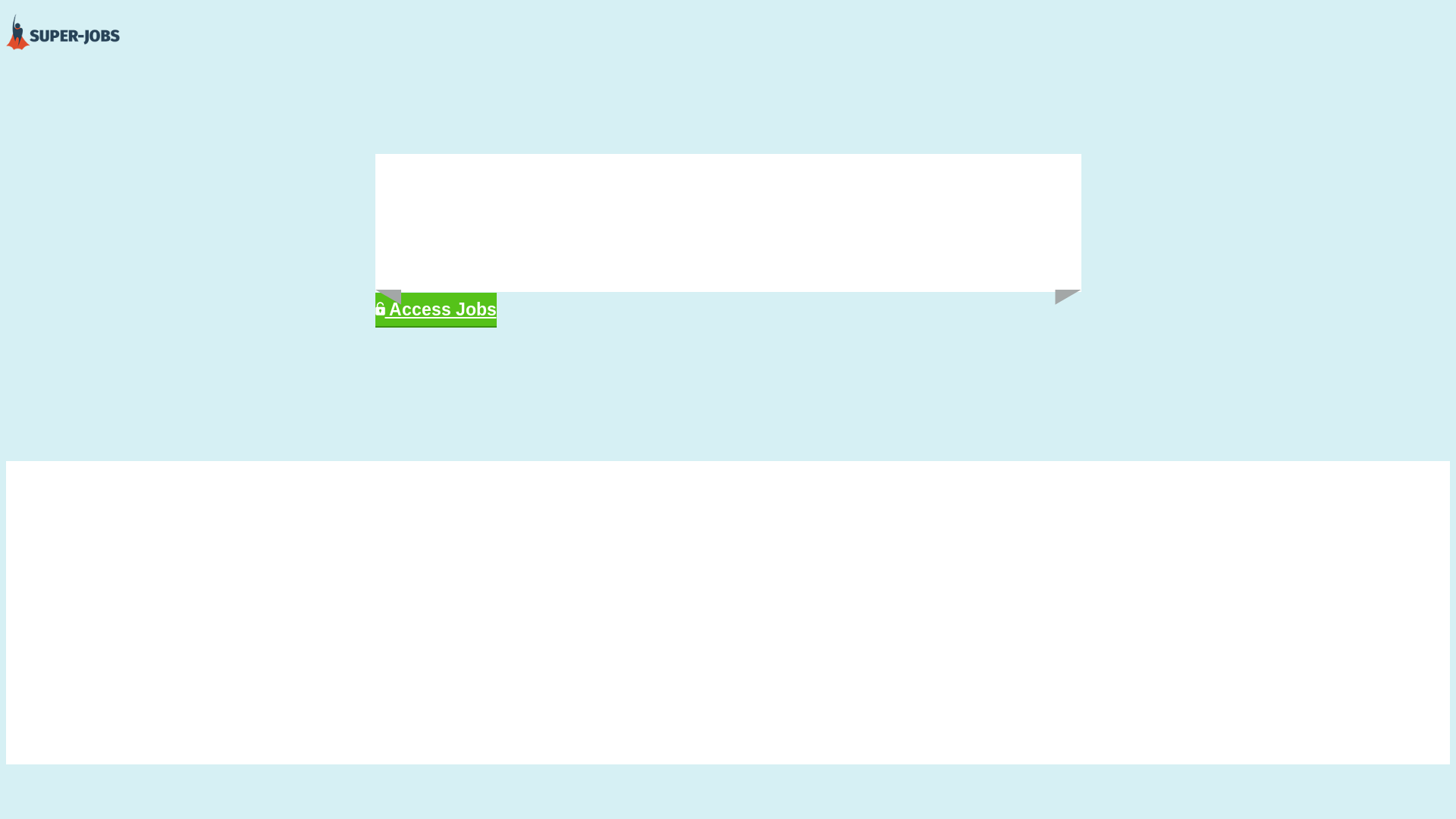 website screenshot of https://superjobstotherescue.com/