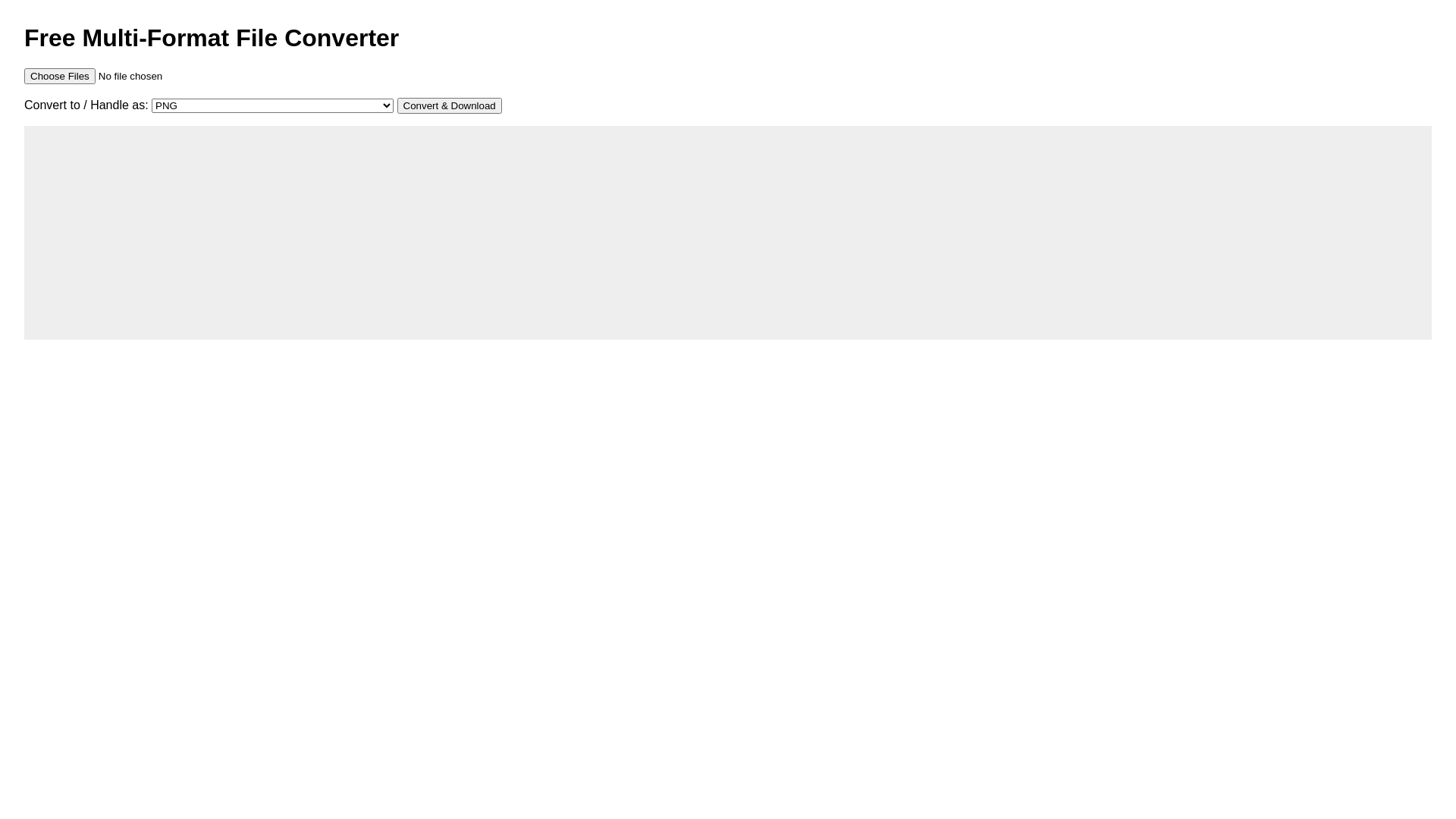 website screenshot of https://multi-formatfileconverter.pages.dev/