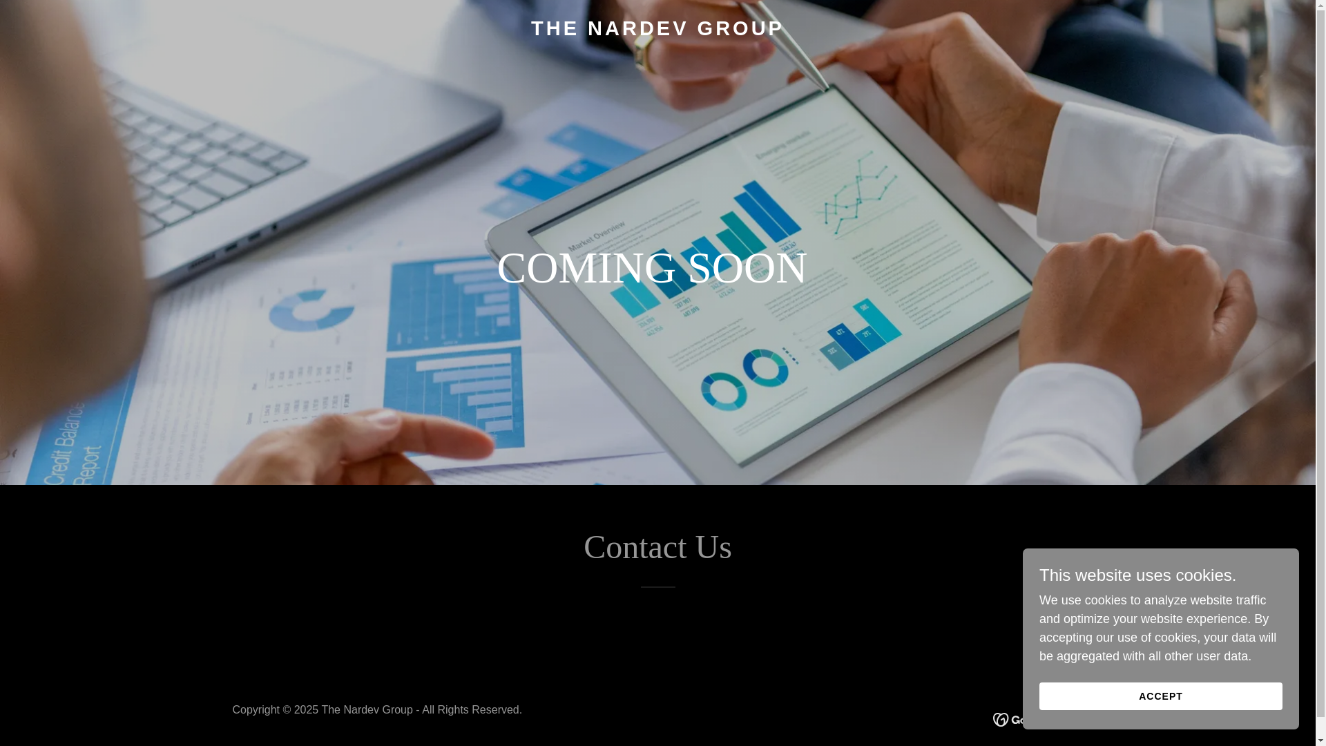 website screenshot of https://thenardevgroup.com/