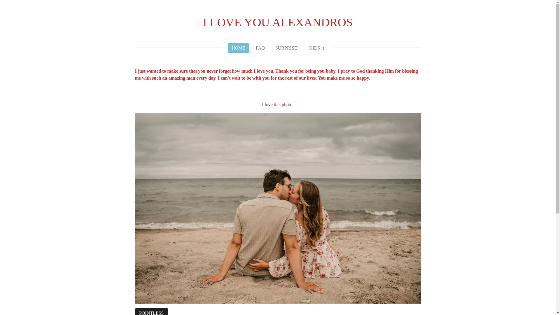 website screenshot of https://iloveyoualexandros.com/