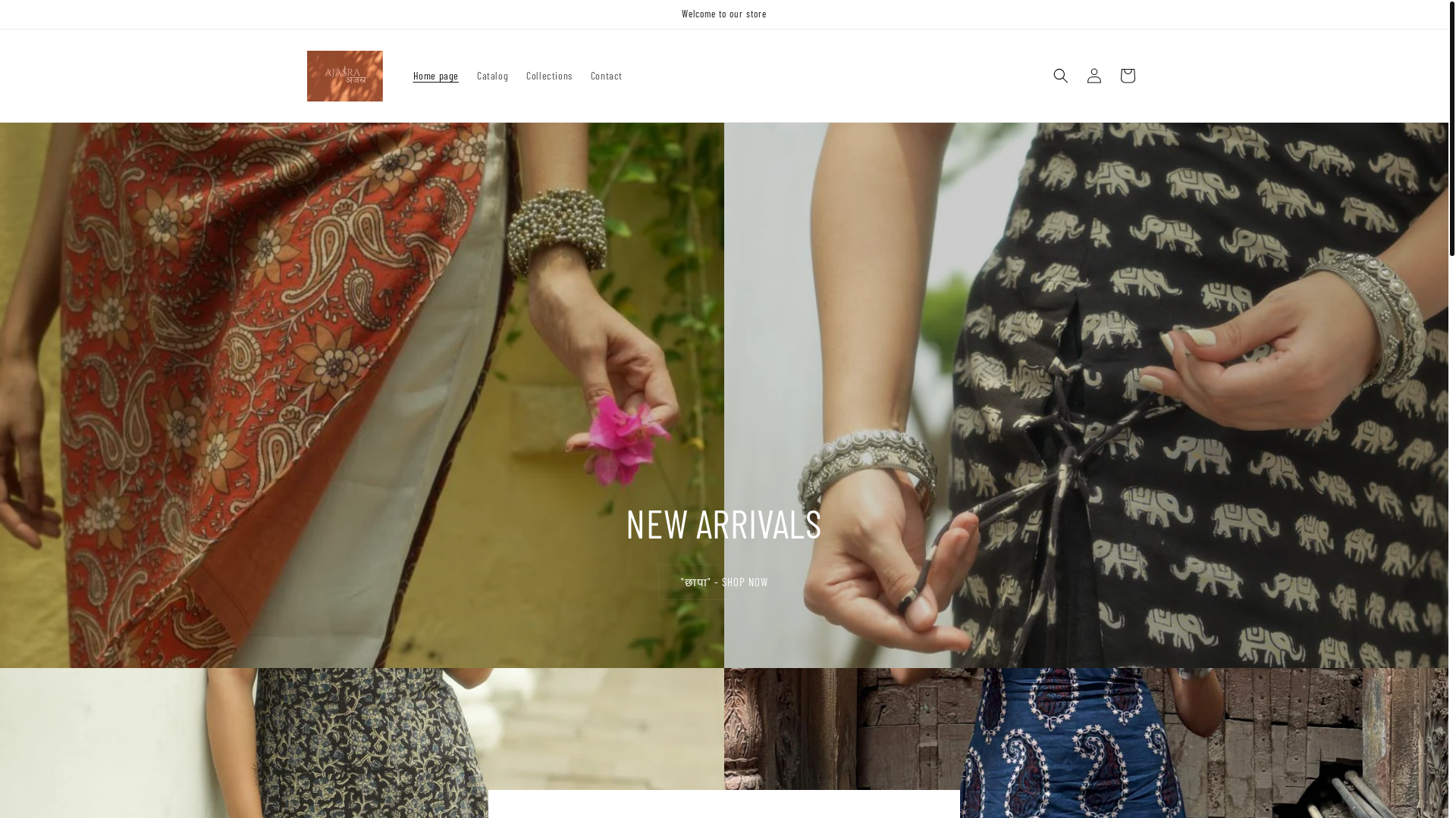 website screenshot of https://ajasrabyitikarawat.in/