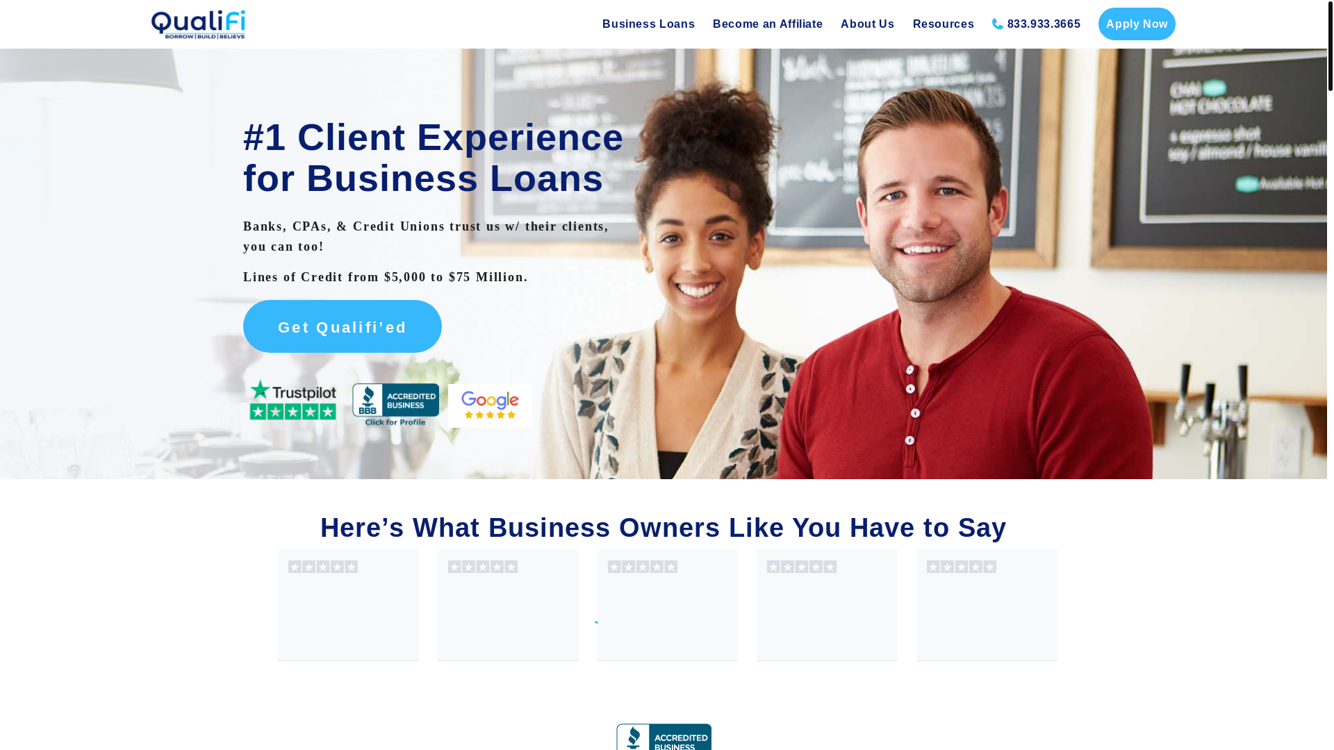 website screenshot of https://goqualicap.co/
