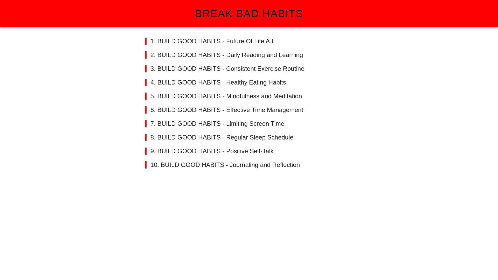 website screenshot of https://buildgoodhabits.pages.dev/