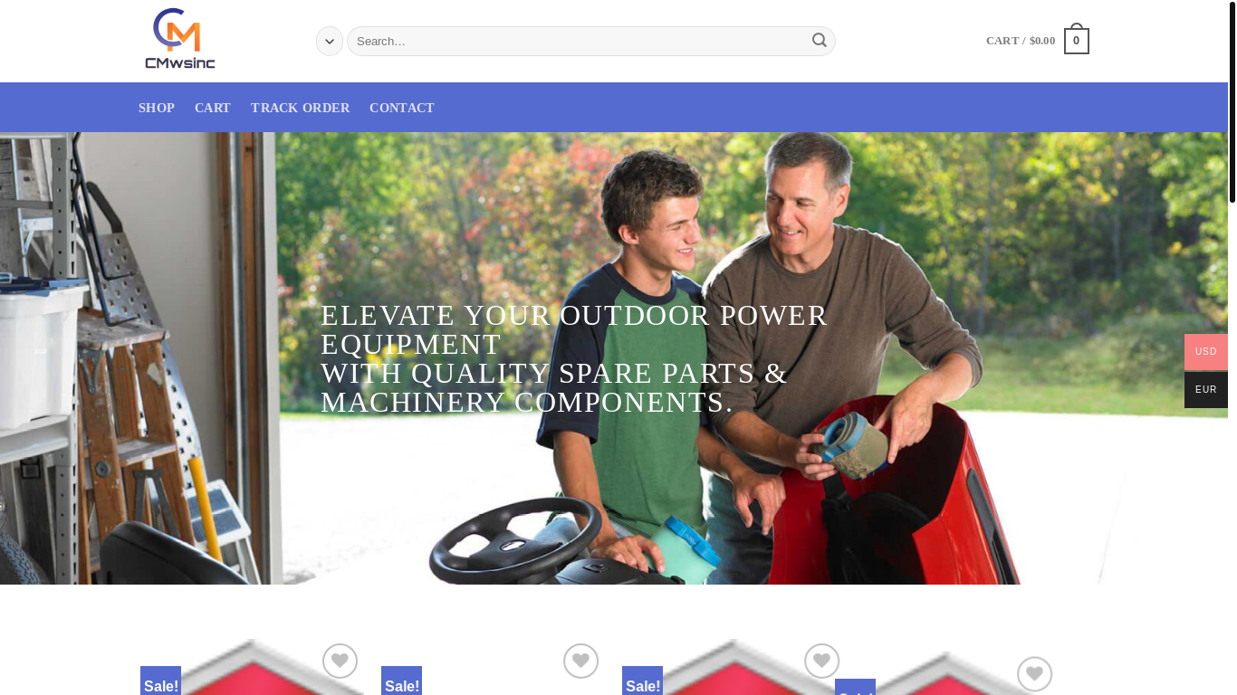website screenshot of https://www.cmwsinc.com/