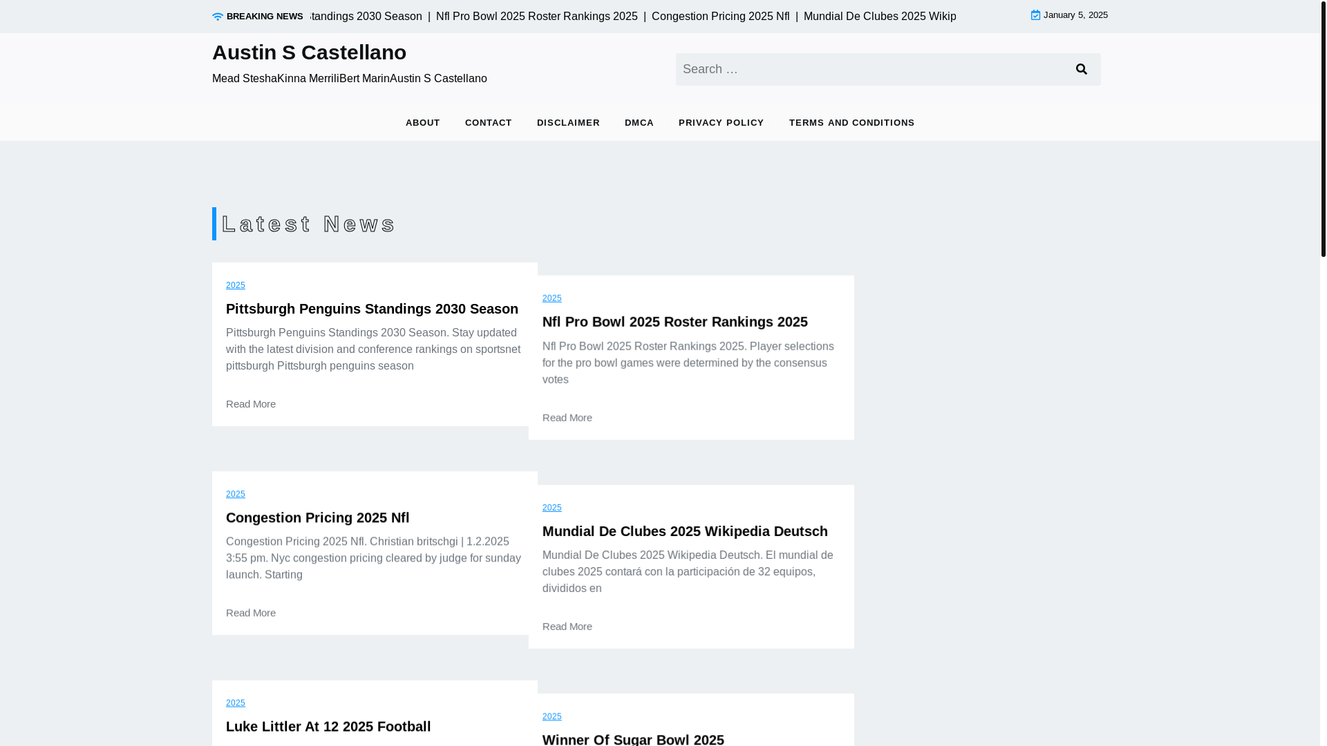 website screenshot of https://austinscastellano.pages.dev/
