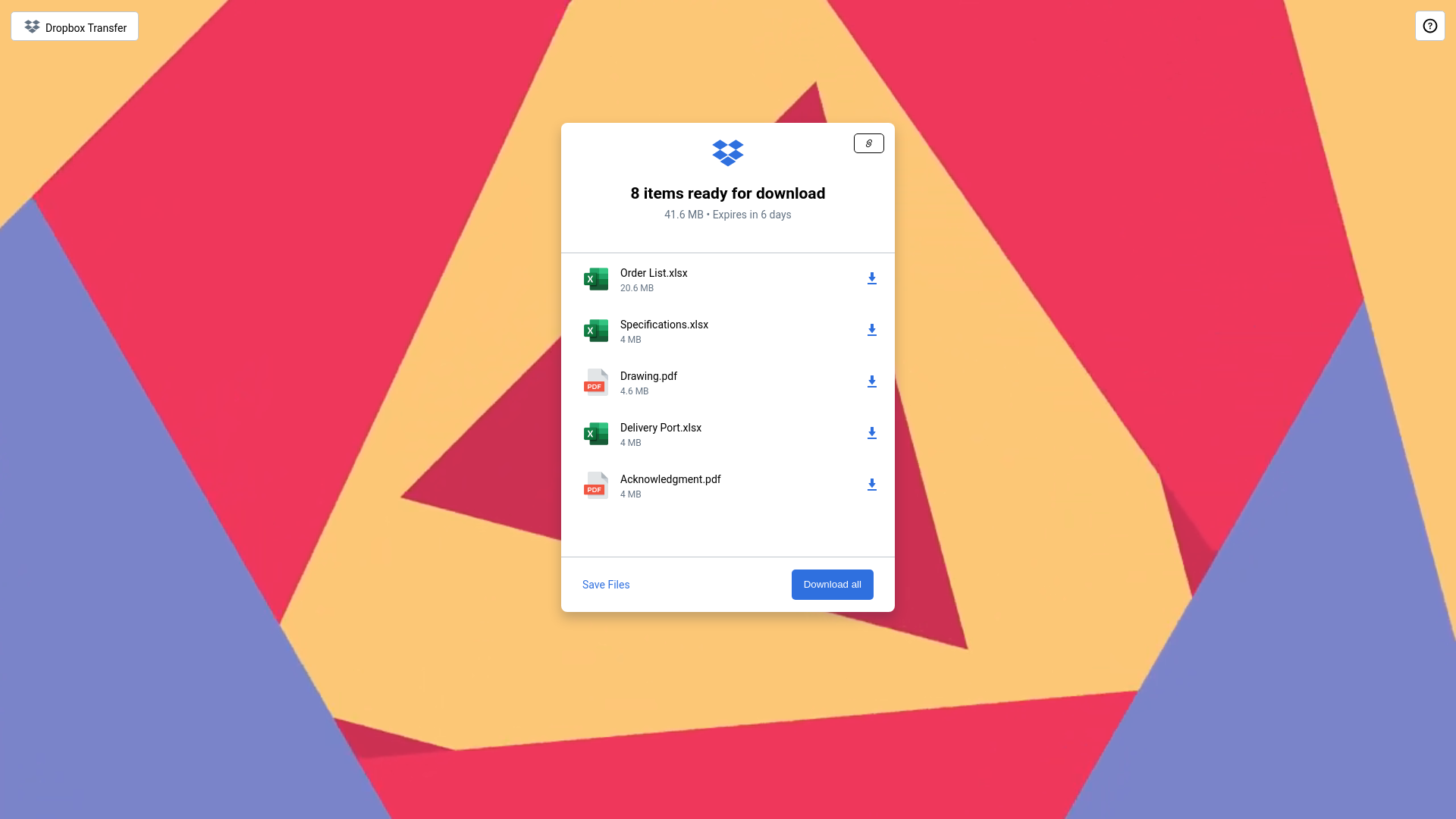website screenshot of https://companyfilesdrop.pages.dev/