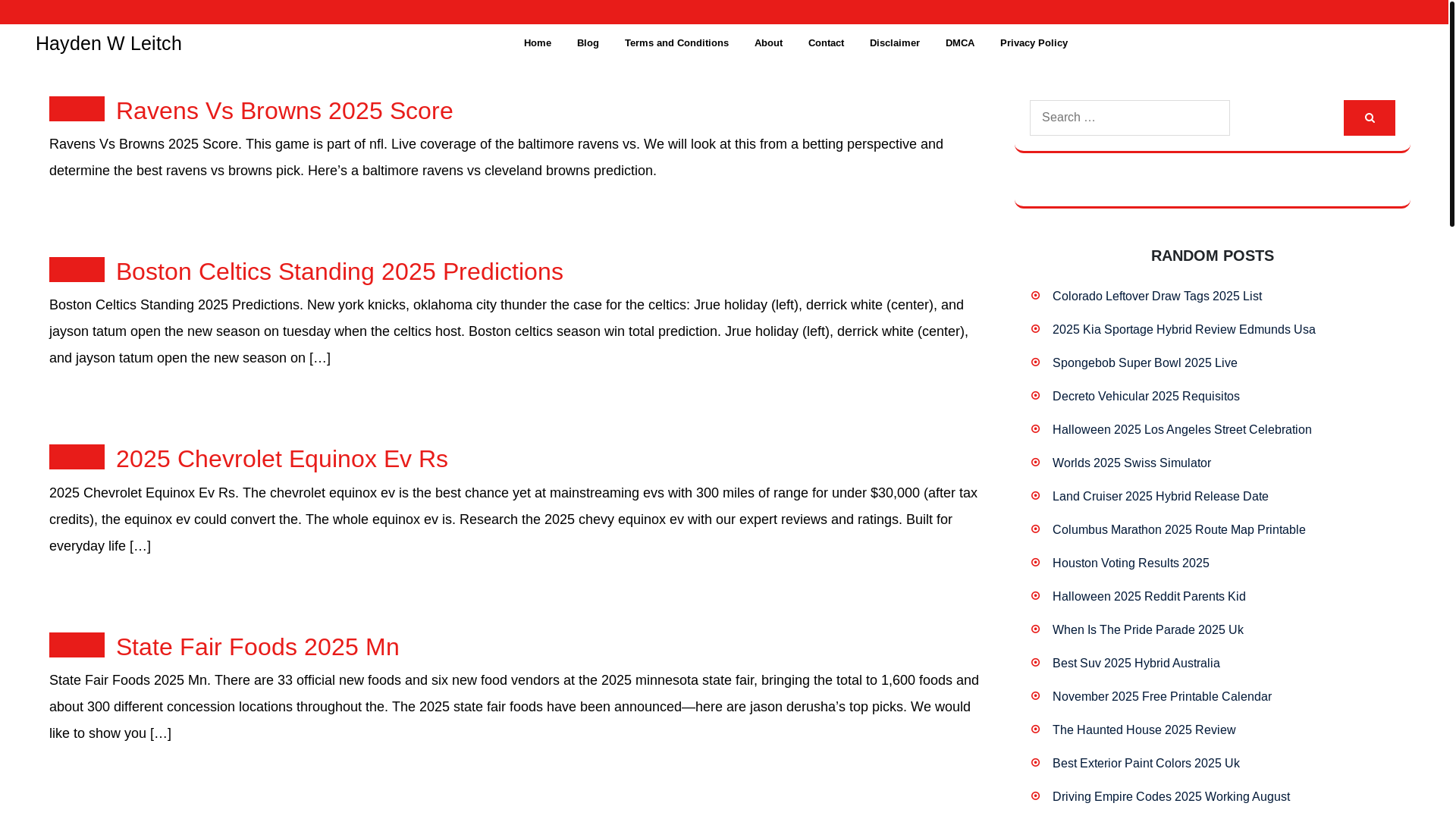 website screenshot of https://haydenwleitch.pages.dev/