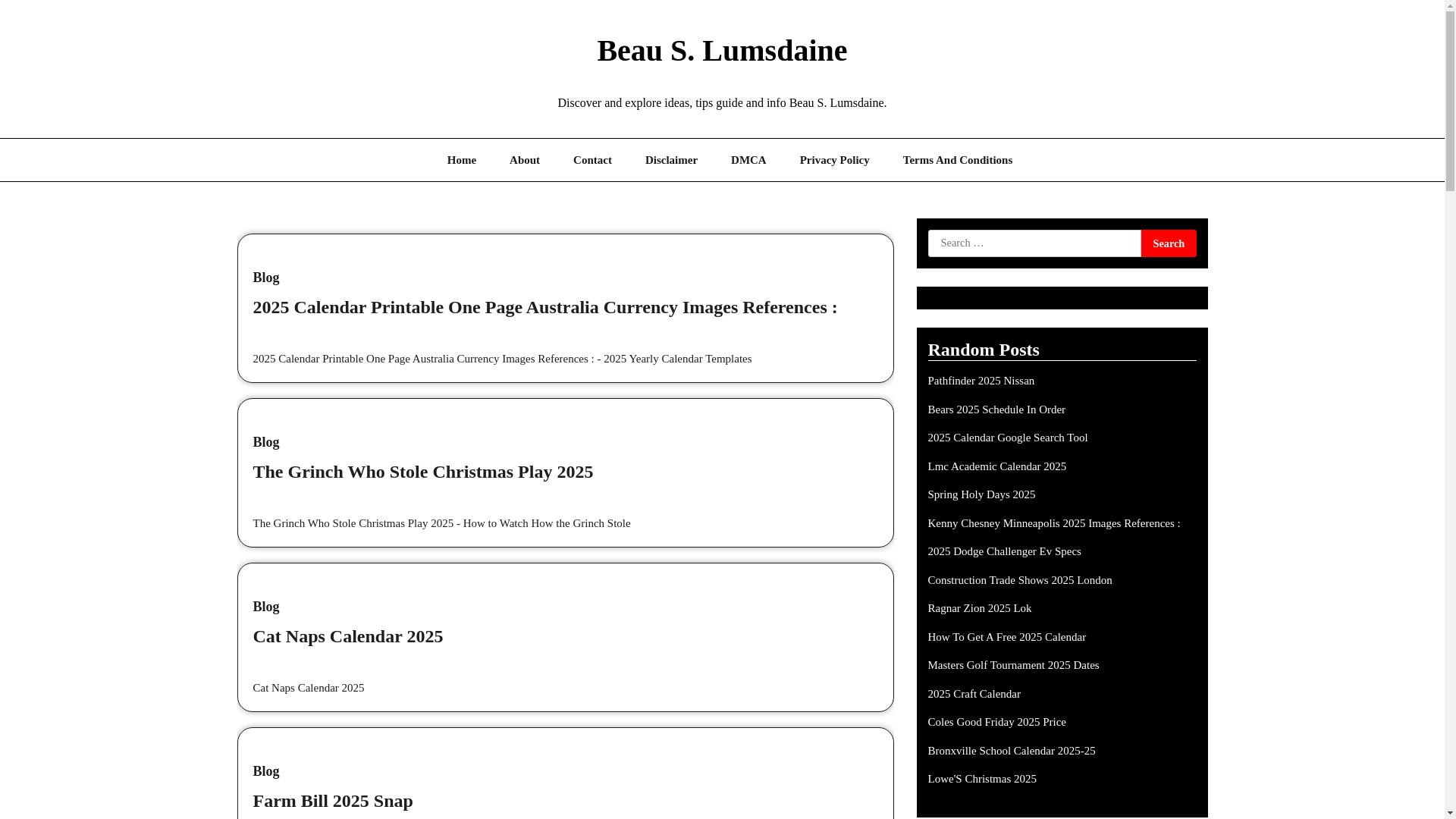 website screenshot of https://beauslumsdaine.pages.dev/