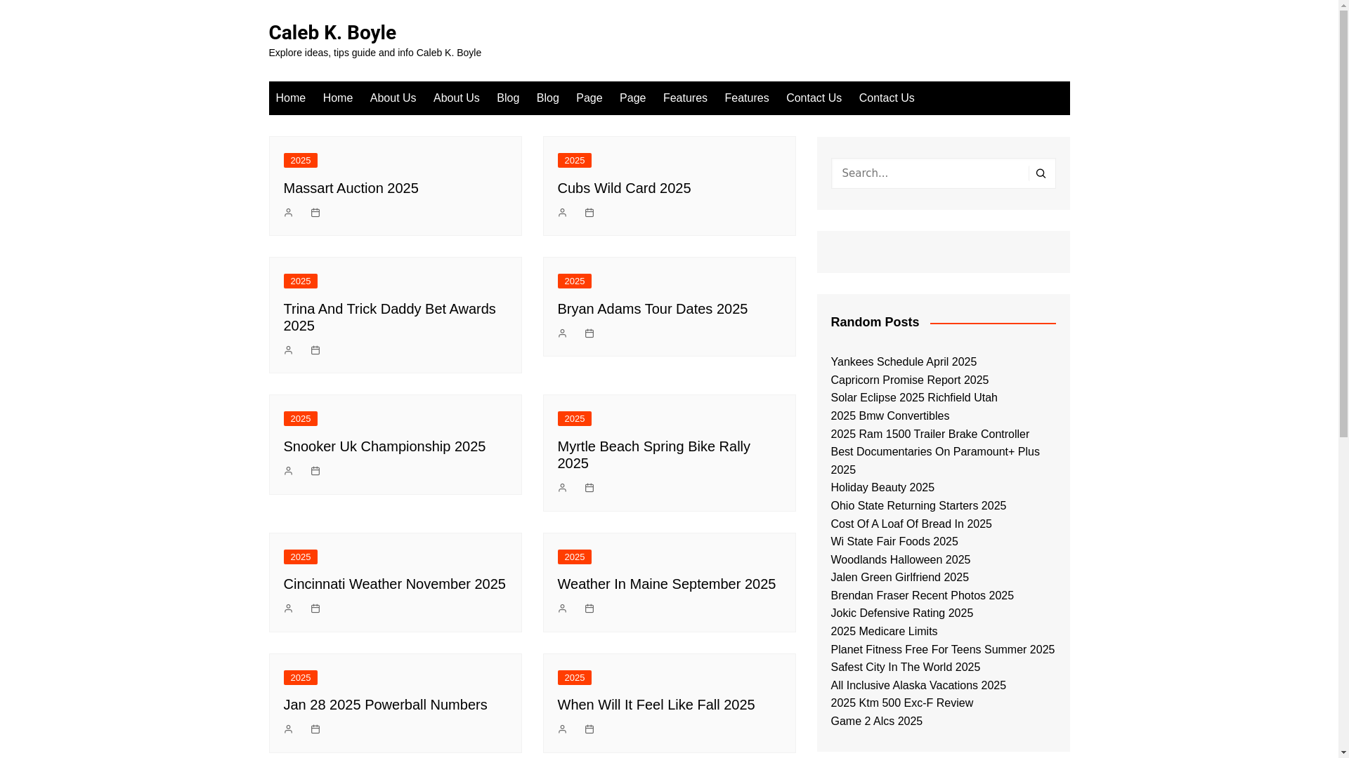 website screenshot of https://calebkboyle.pages.dev/