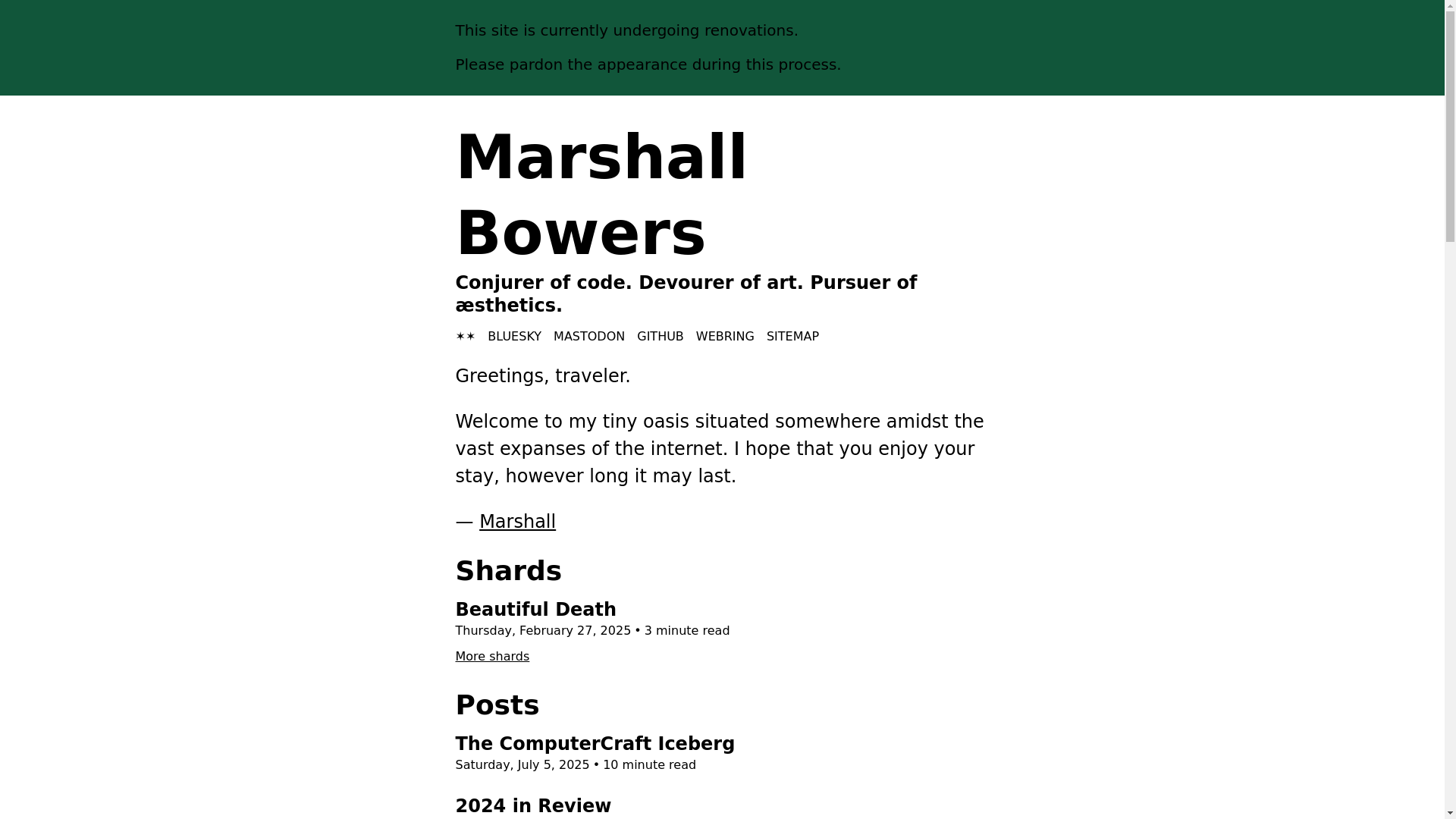 website screenshot of https://maxdeviant-dot-com-v2.pages.dev/