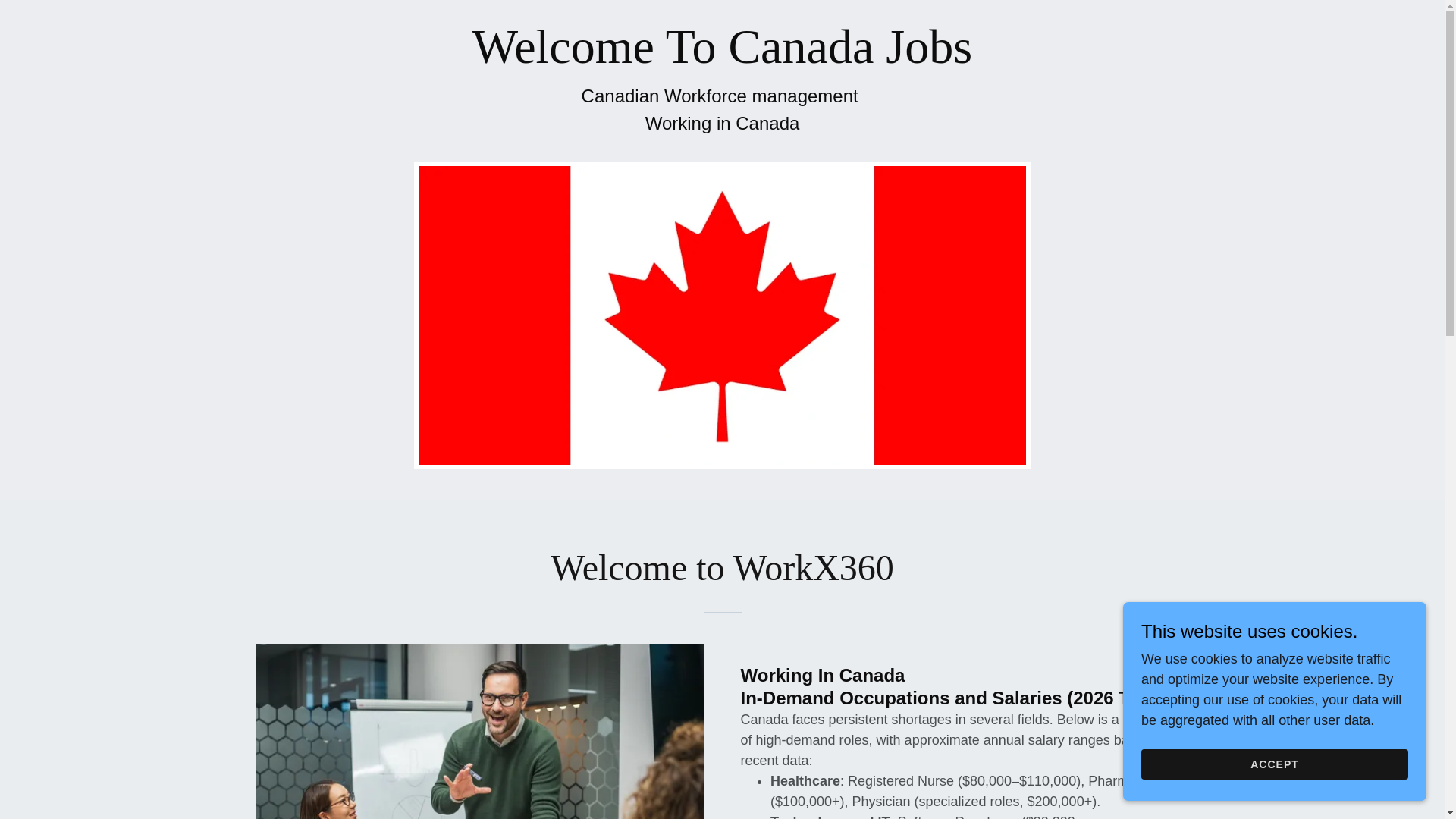 website screenshot of https://canadianworkforcemanagement.ca/