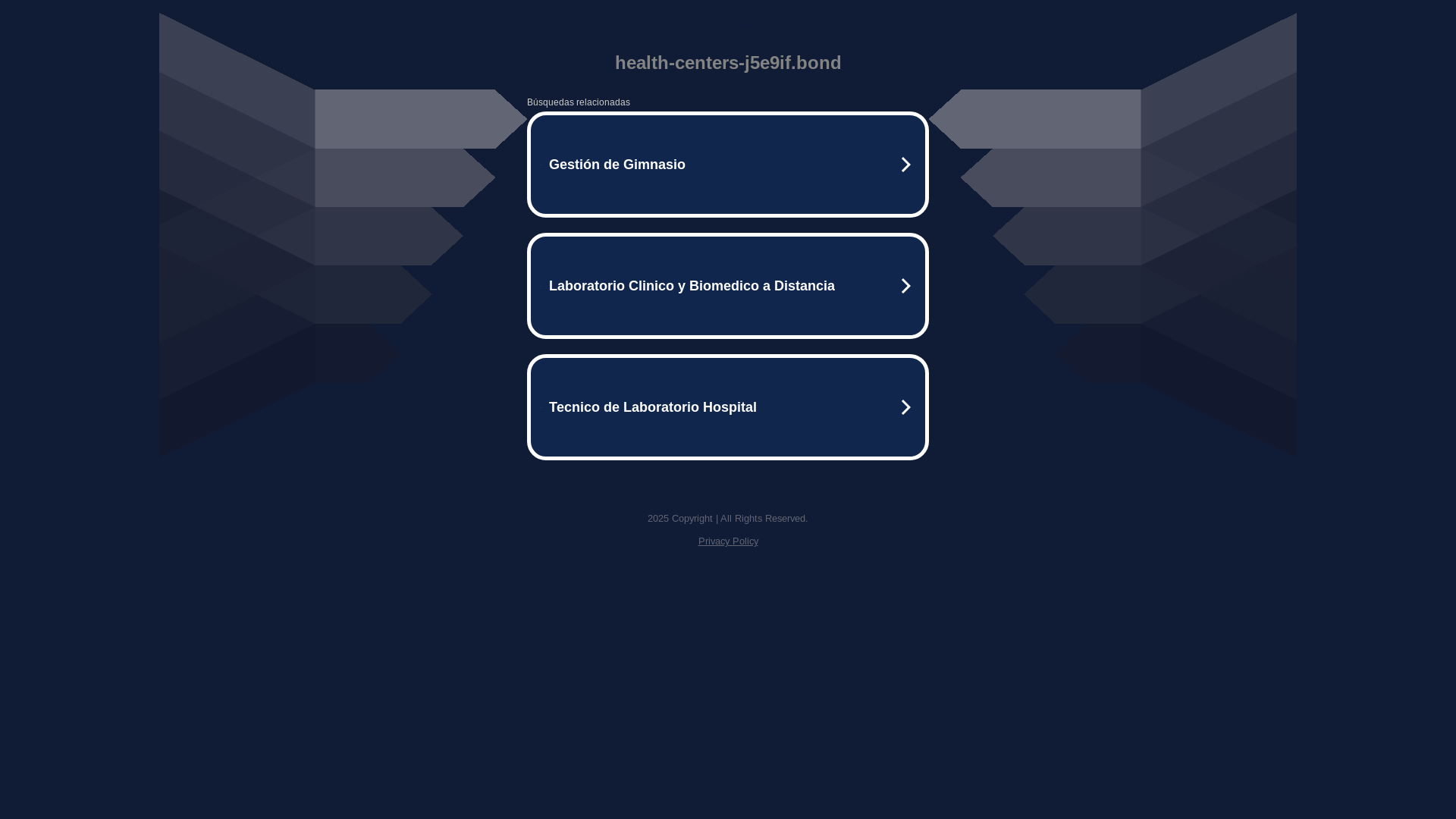website screenshot of https://health-centers-j5e9if.bond/