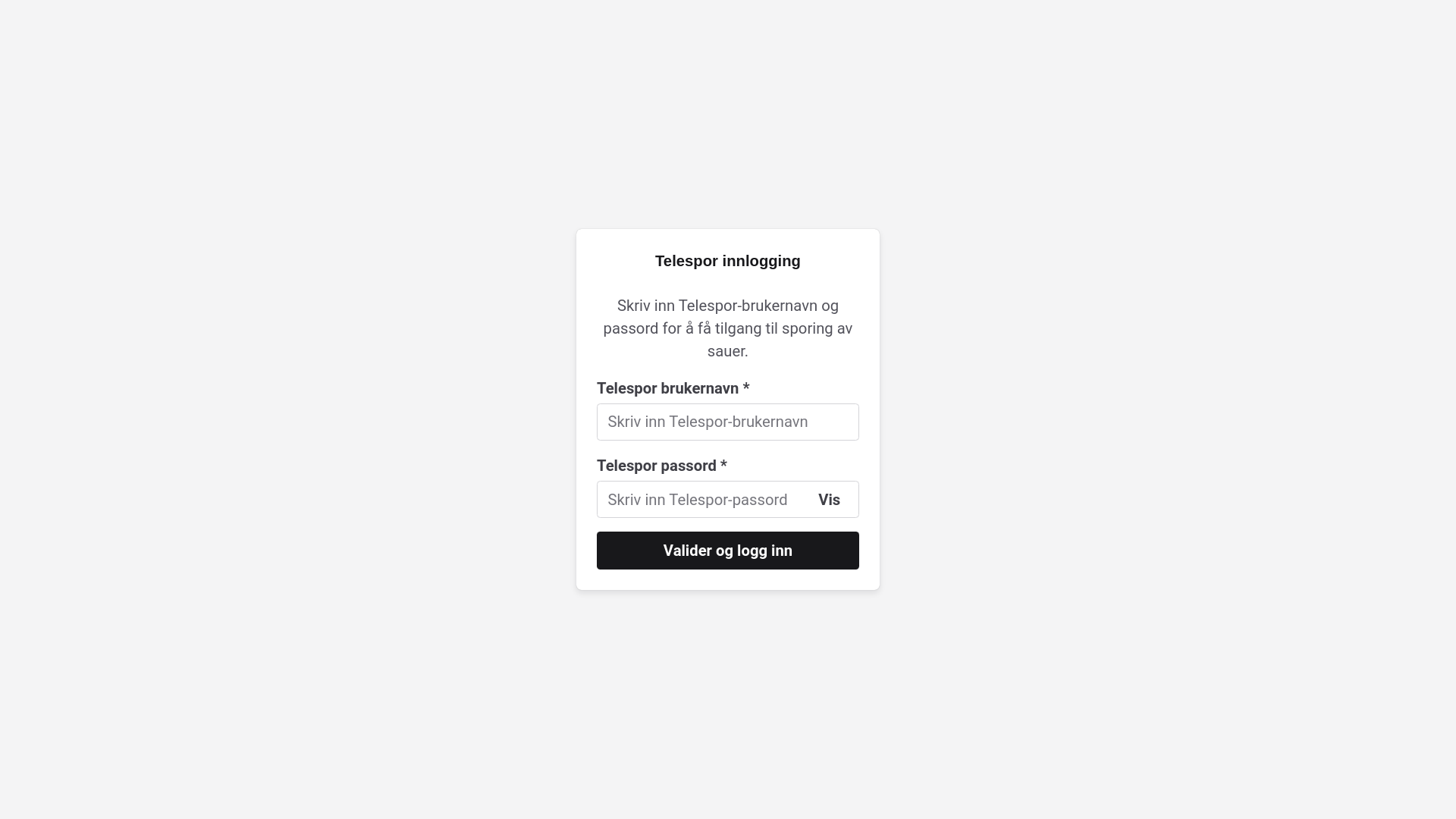 website screenshot of https://sausank.no/