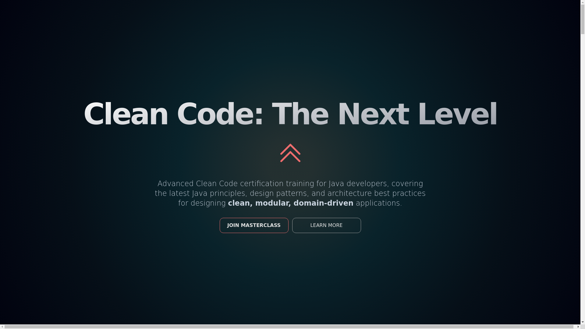 website screenshot of https://cleancode.pages.dev/
