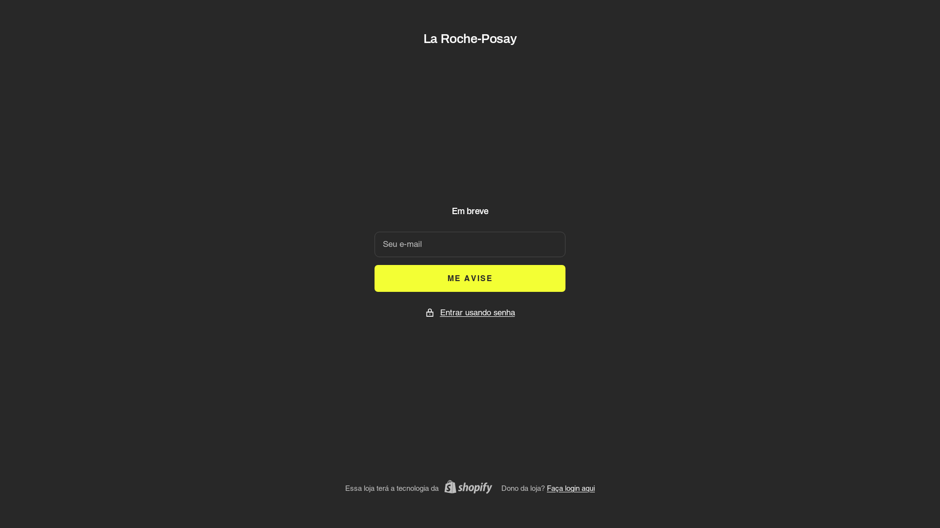 website screenshot of https://laroche-lojabrasilpossay.site/