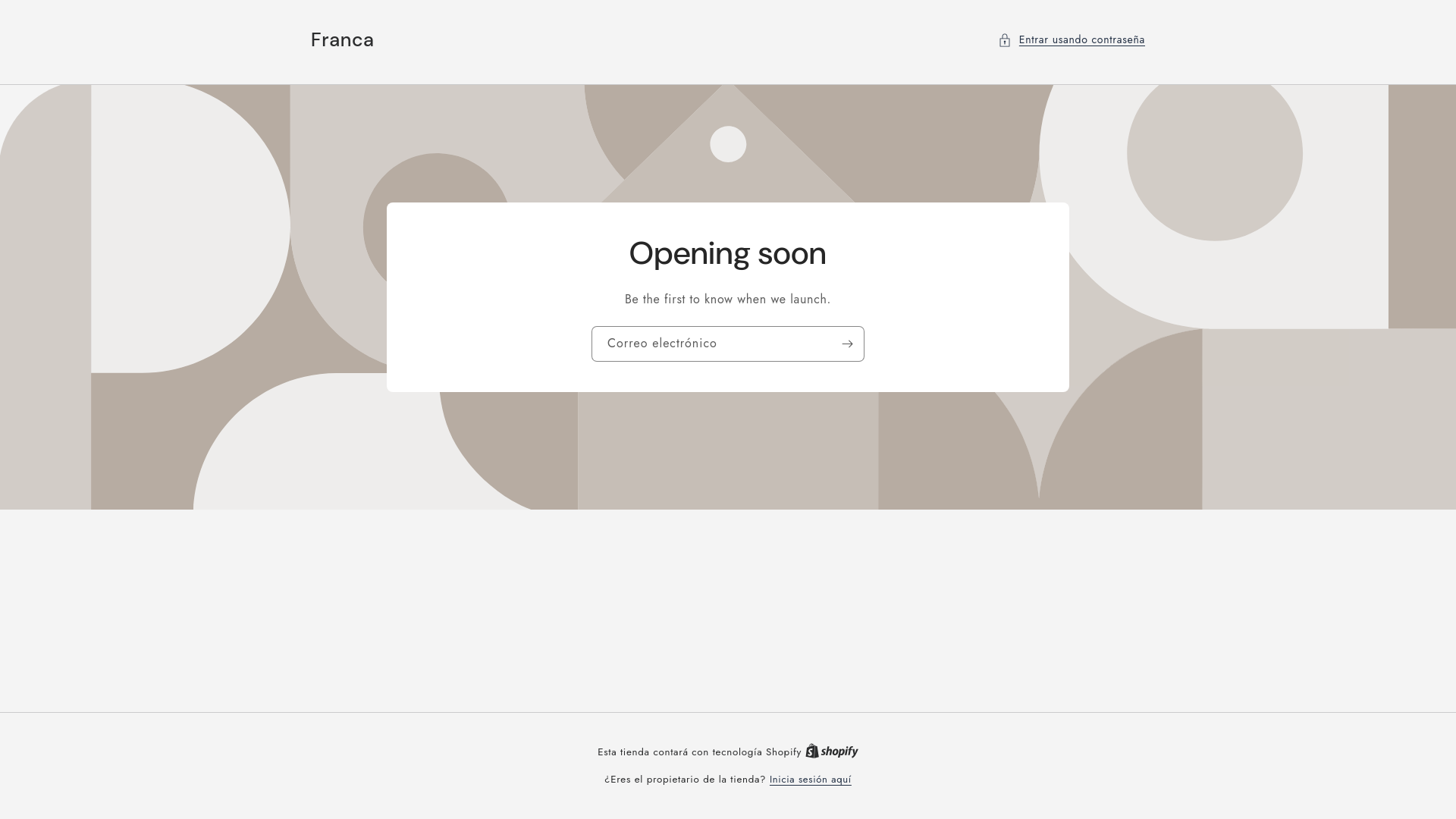 website screenshot of https://regalosfranca.com/