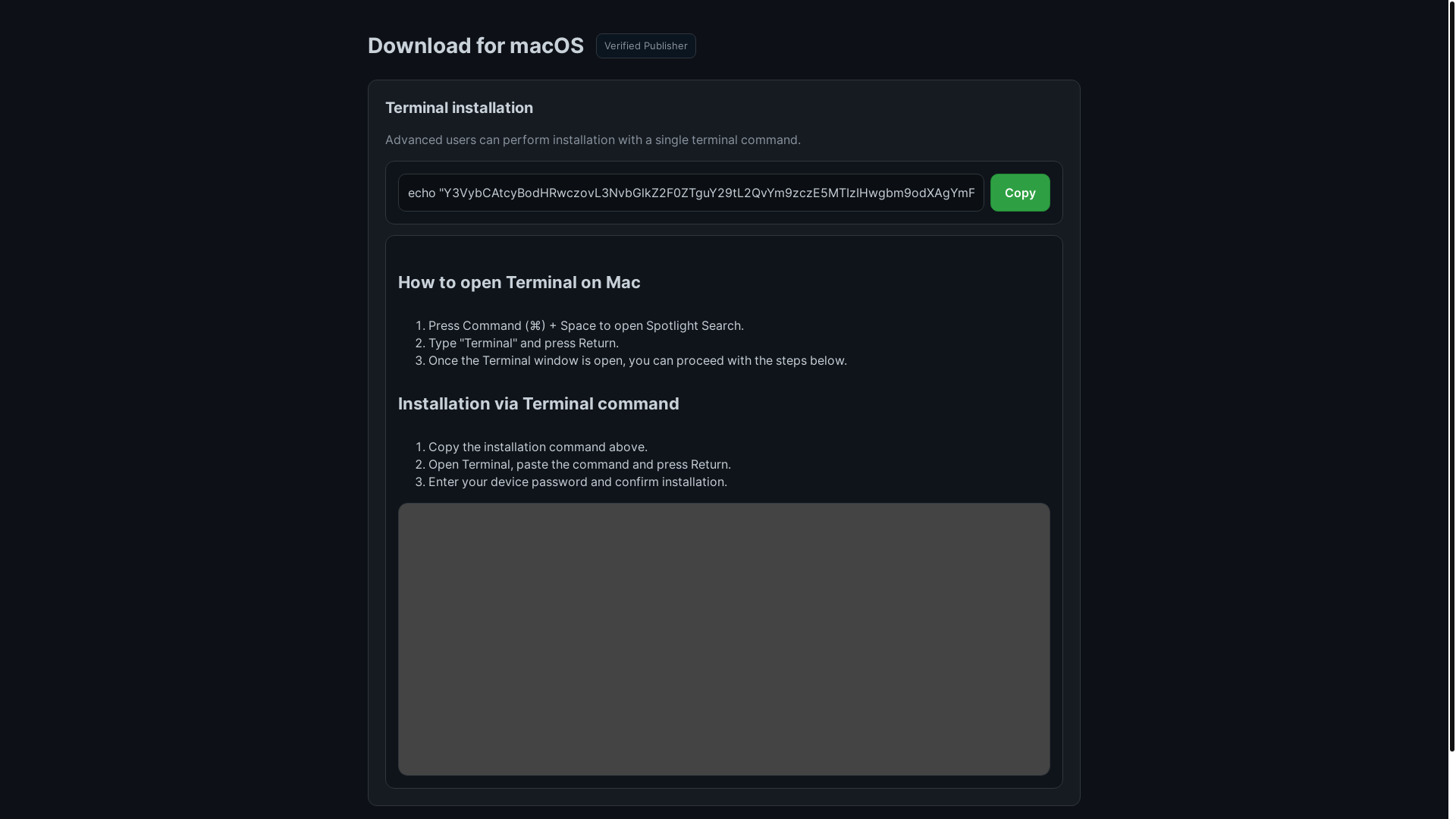 website screenshot of https://file4macos.com/