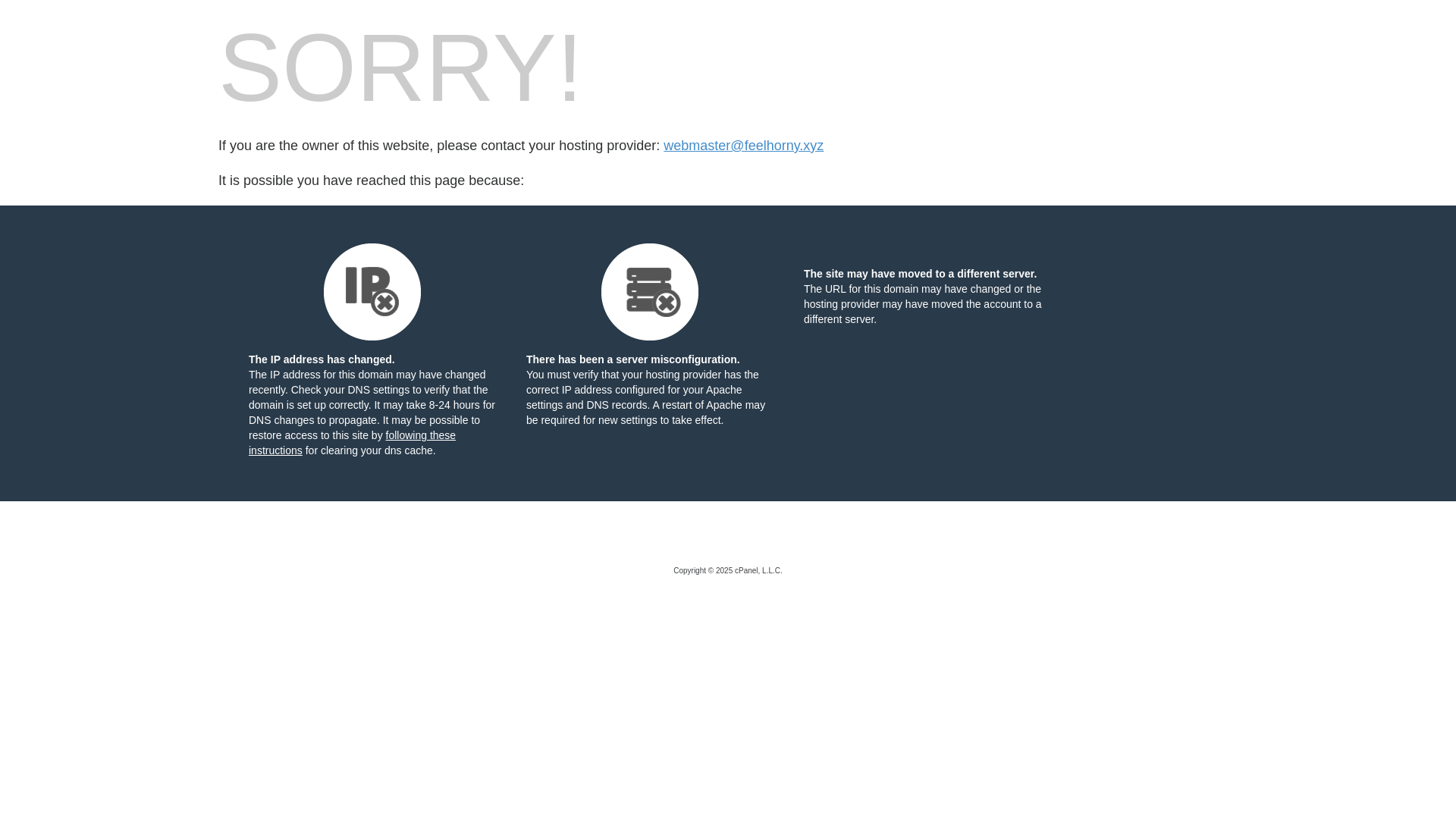 website screenshot of https://feelhorny.xyz/