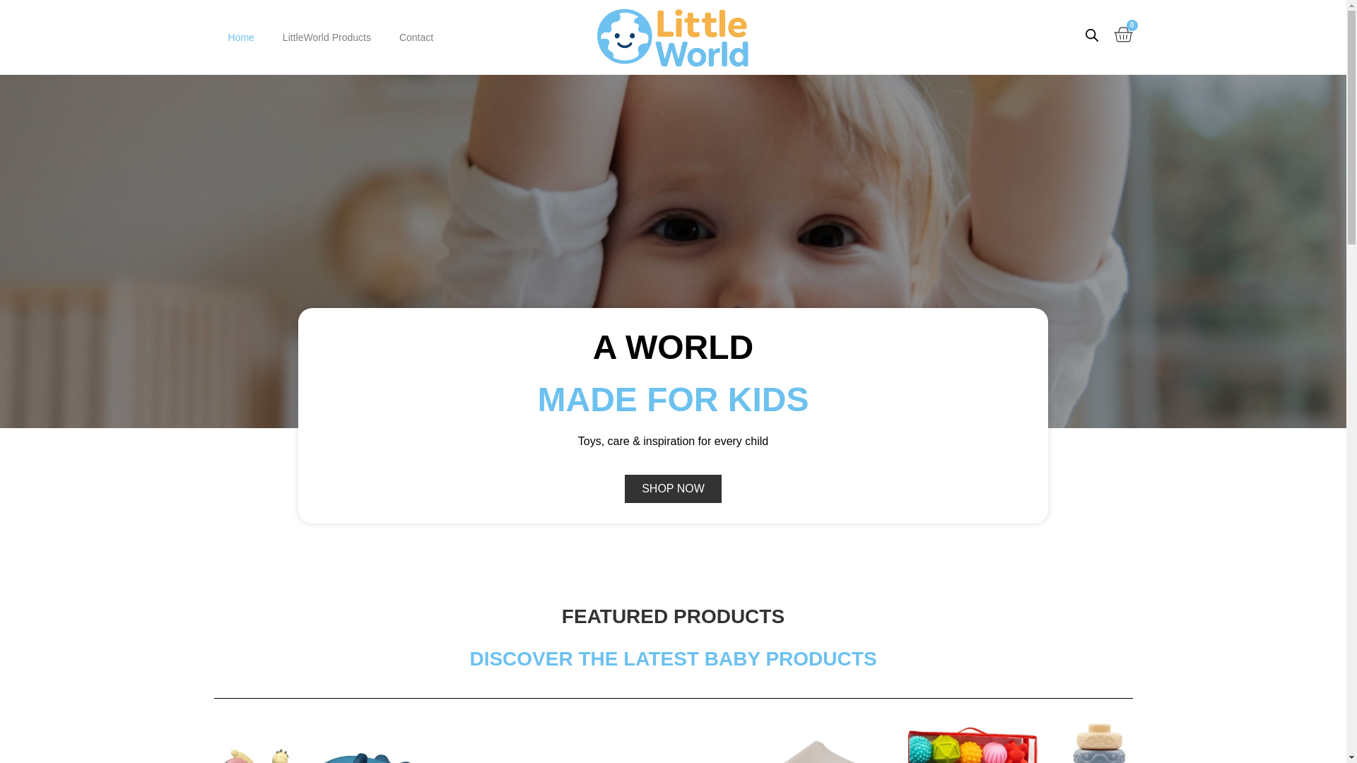 website screenshot of https://growthsparklittleworld.com/