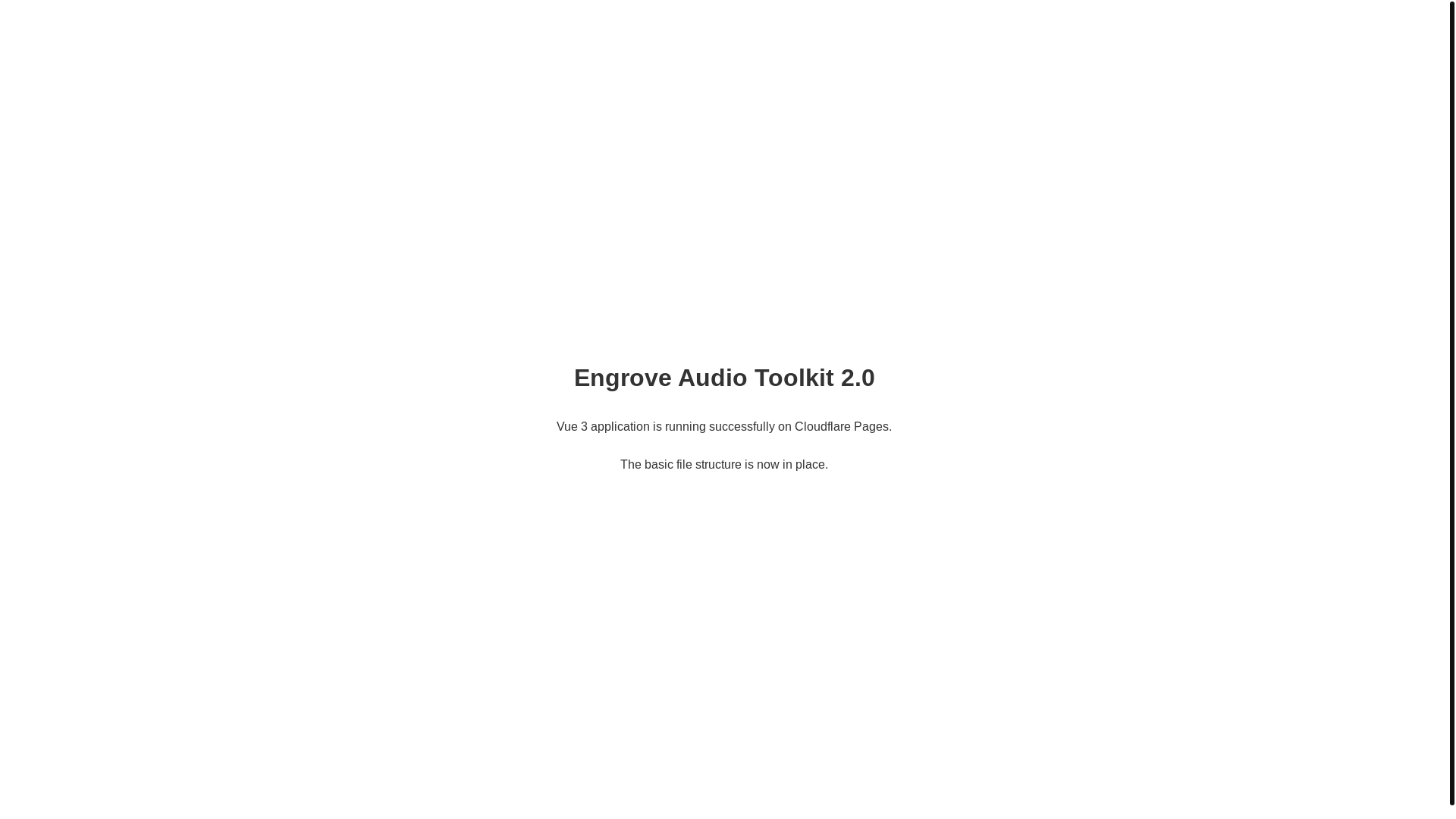 website screenshot of https://engrove-audio.pages.dev/