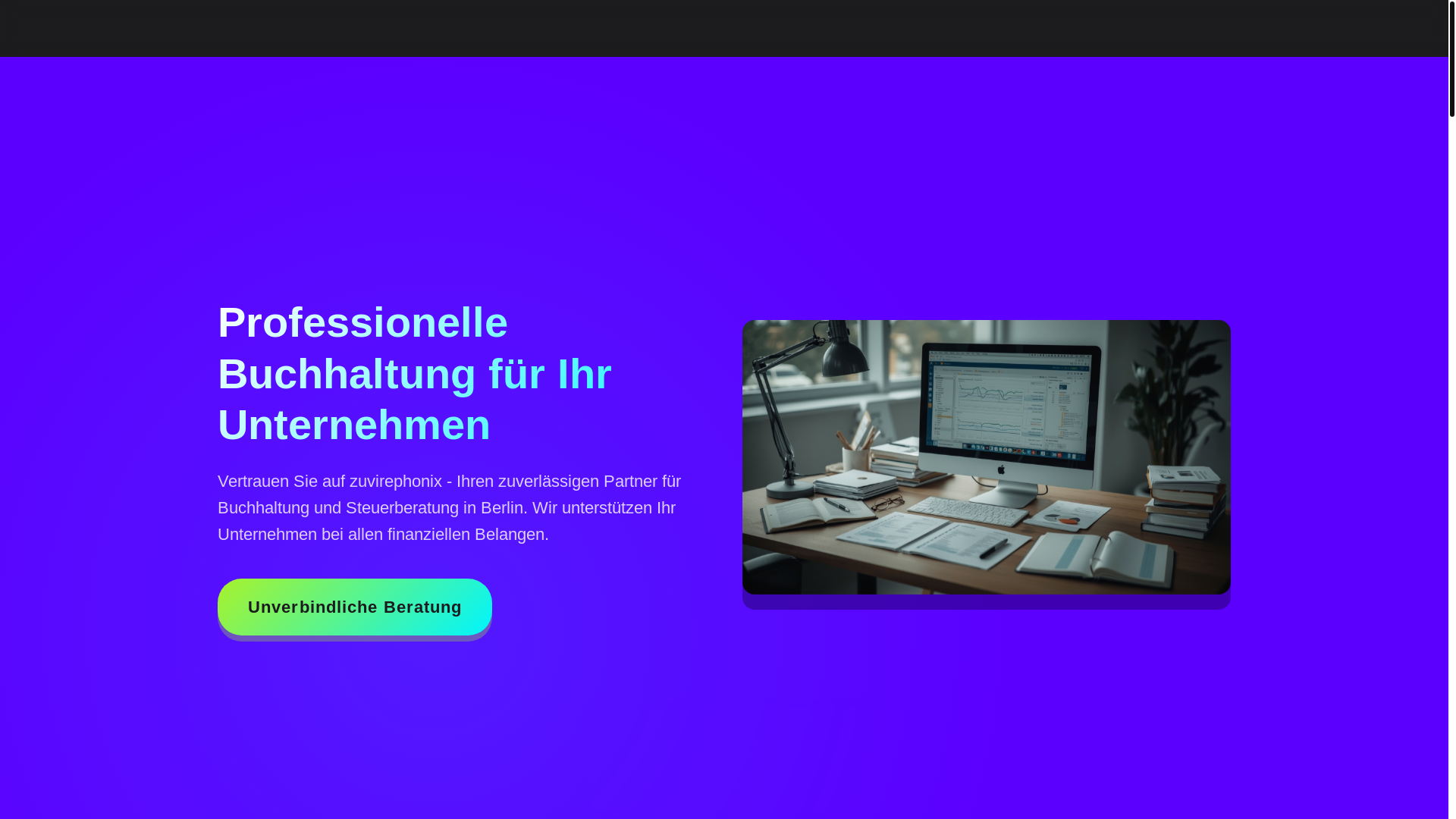 website screenshot of https://zuvirephonix.com/