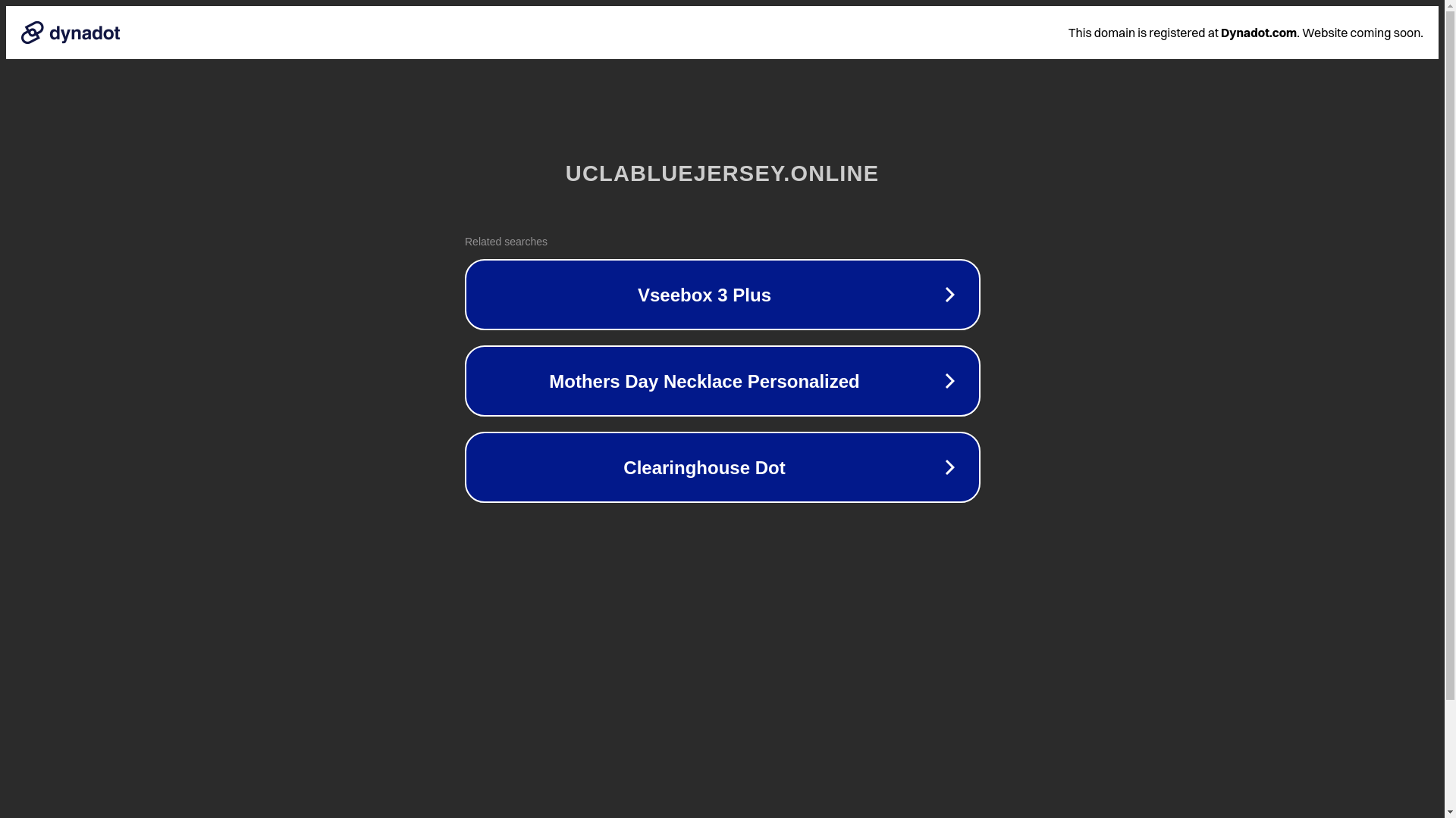 website screenshot of https://uclabluejersey.online/