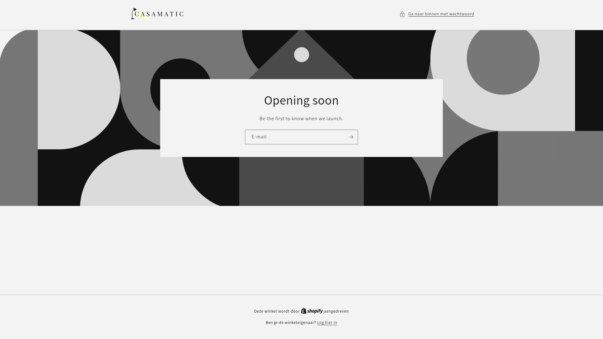 website screenshot of https://casa-matic.com/