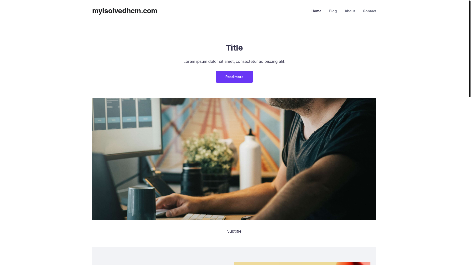 website screenshot of https://mylsolvedhcm.com/