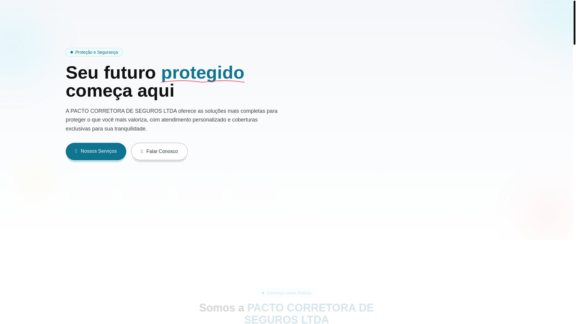 website screenshot of https://pactoseg.pro/