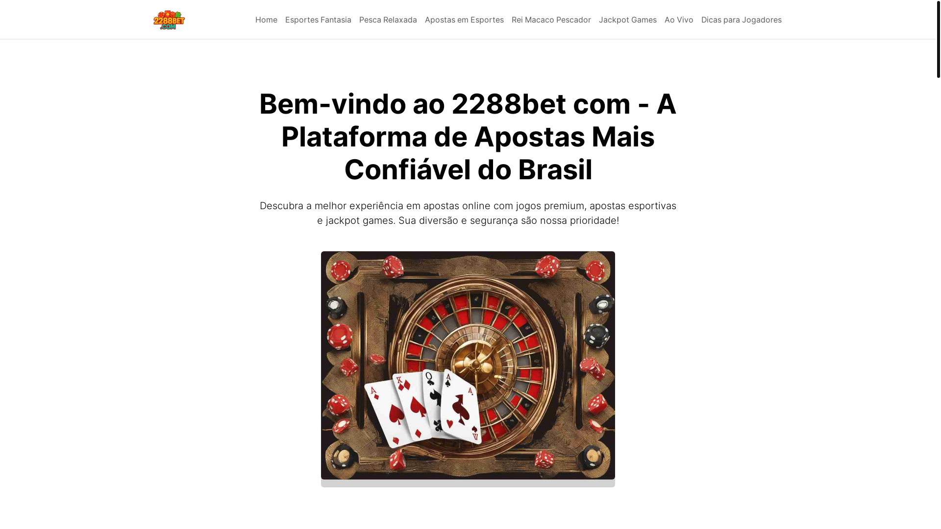 website screenshot of https://2288bet-coma.com/