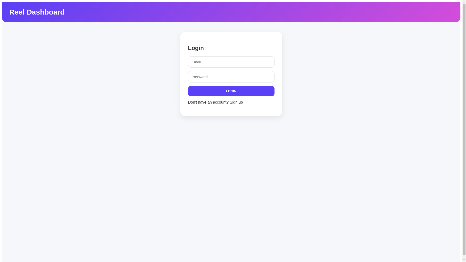 website screenshot of https://reels-portal.pages.dev/