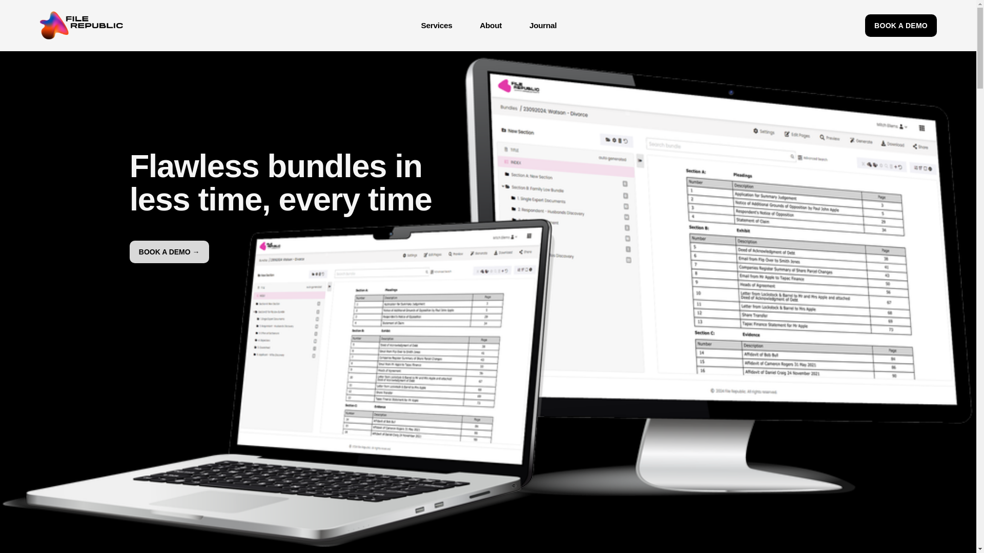 website screenshot of https://bundlestudio.app/